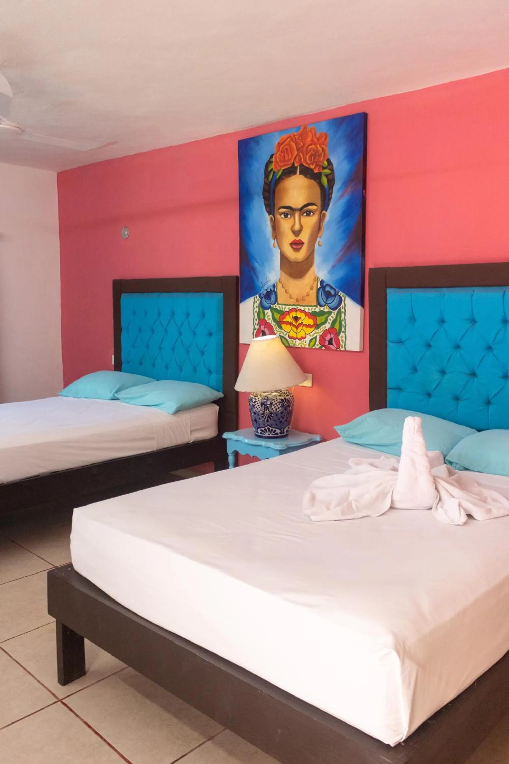 Bed in Hotel Tunich Naj & Hostal