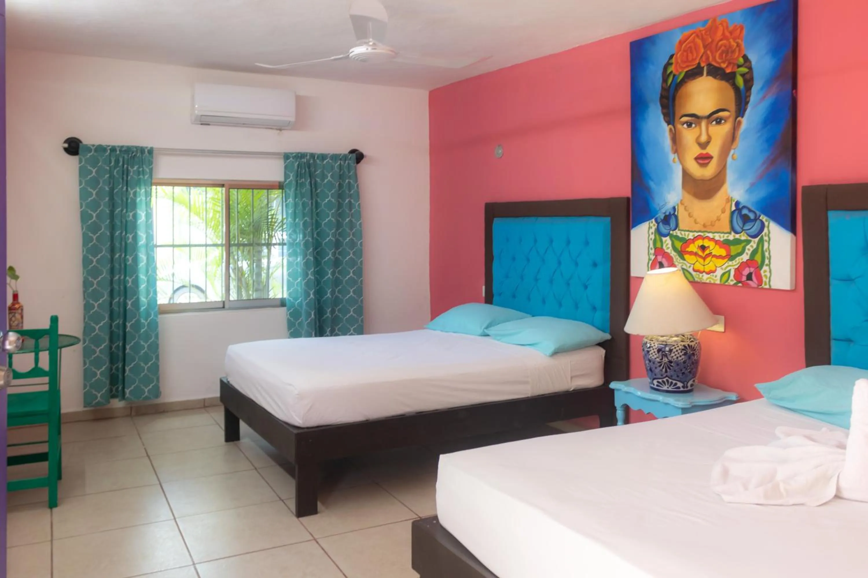 Bed in Hotel Tunich Naj & Hostal