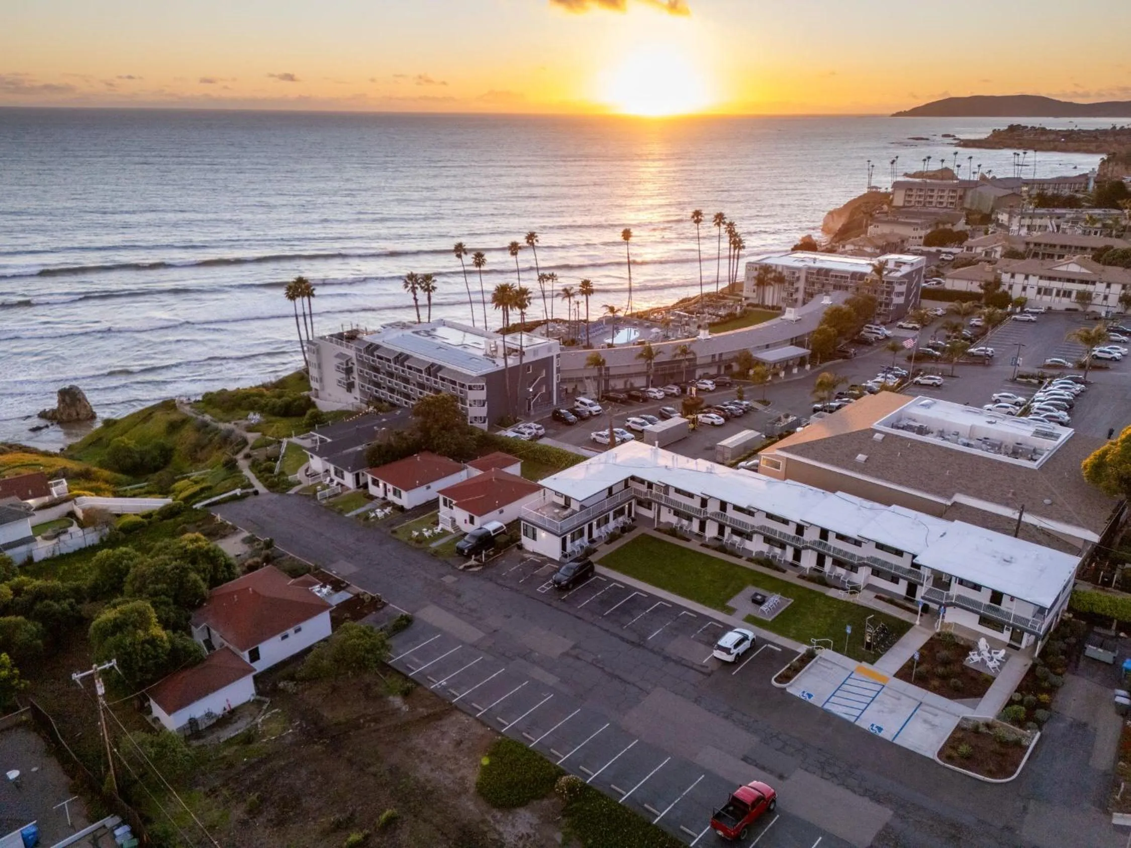 Sea view in Tides Oceanview Inn and Cottages