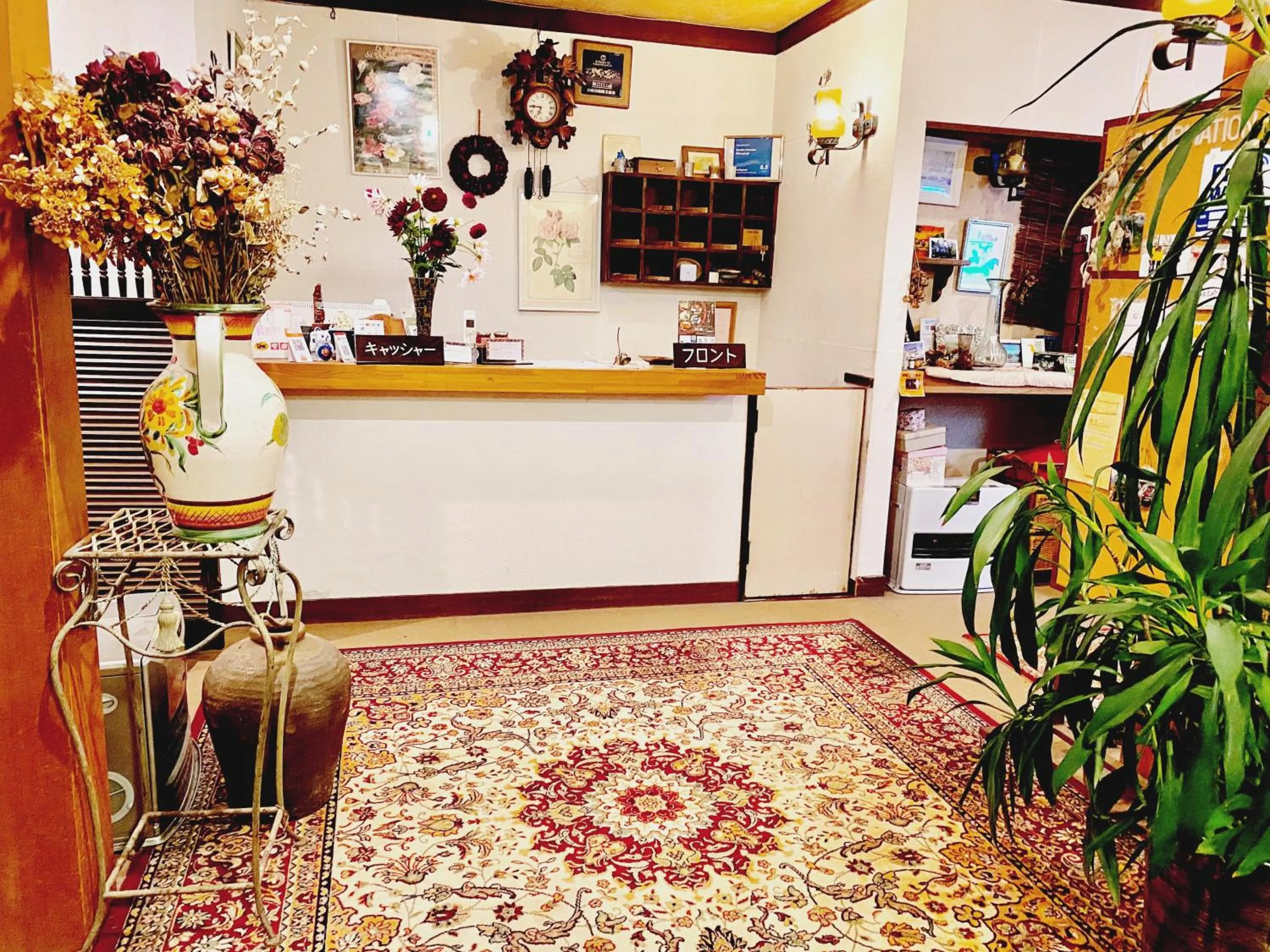 Lobby or reception in Garden Pension Obergurgl