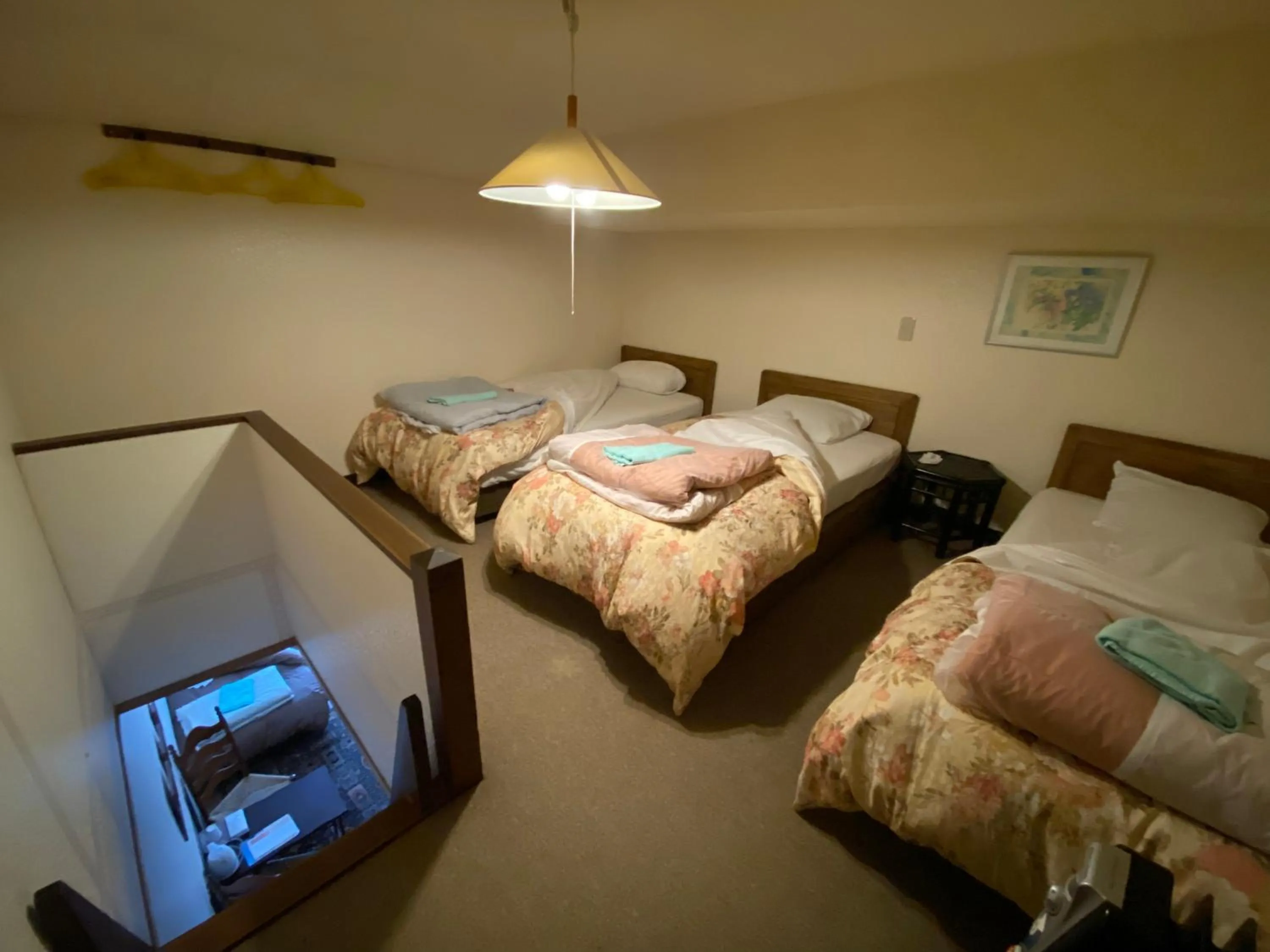 Photo of the whole room, Bed in Garden Pension Obergurgl