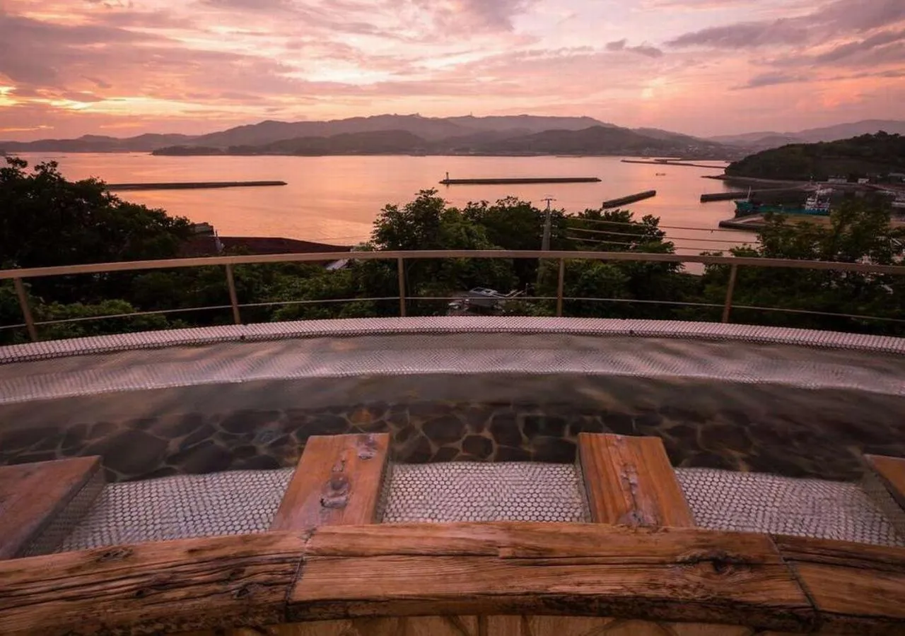 Hot Spring Bath in Wano Resort Hazu