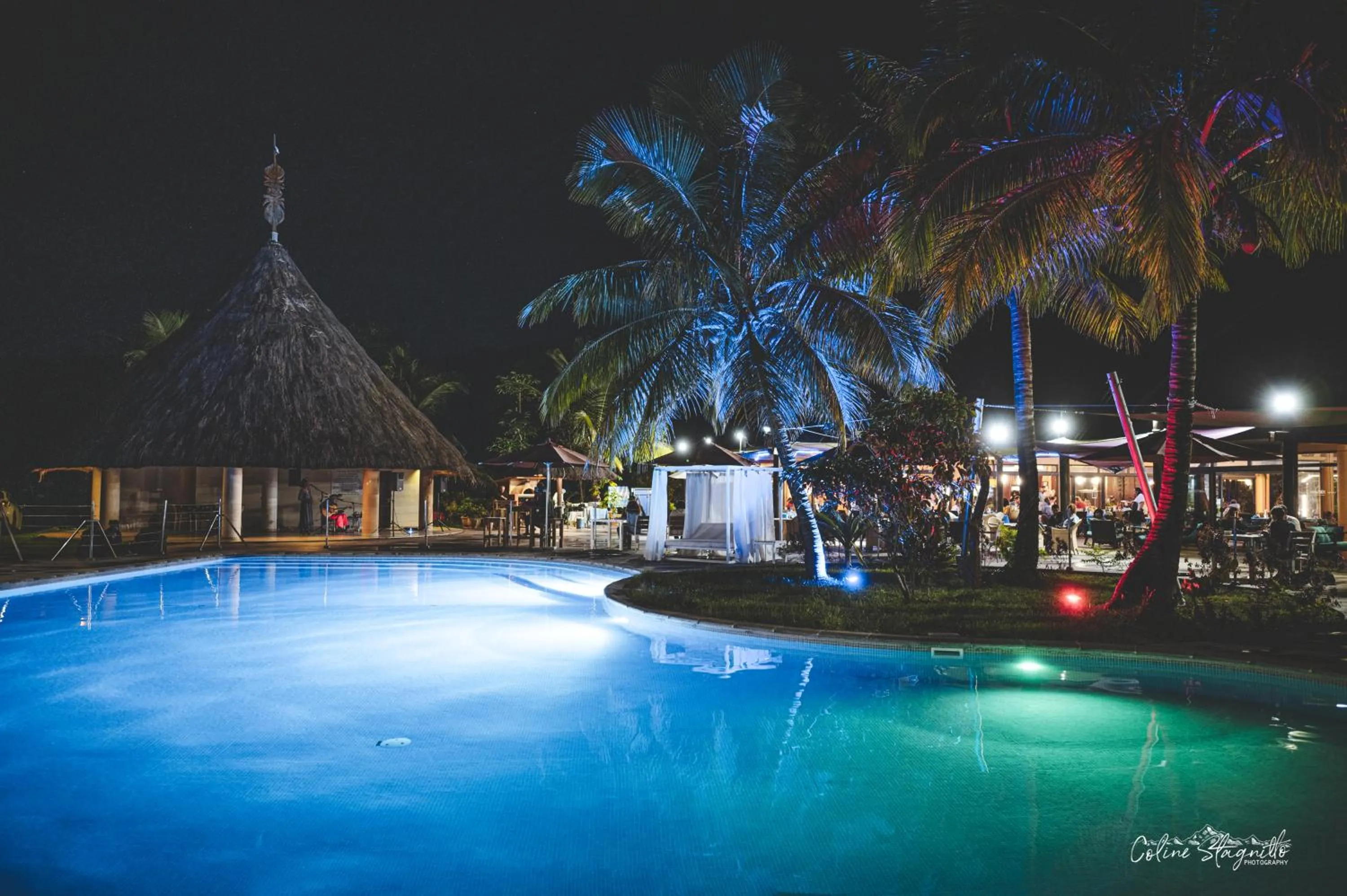 Swimming pool in Hotel Tieti