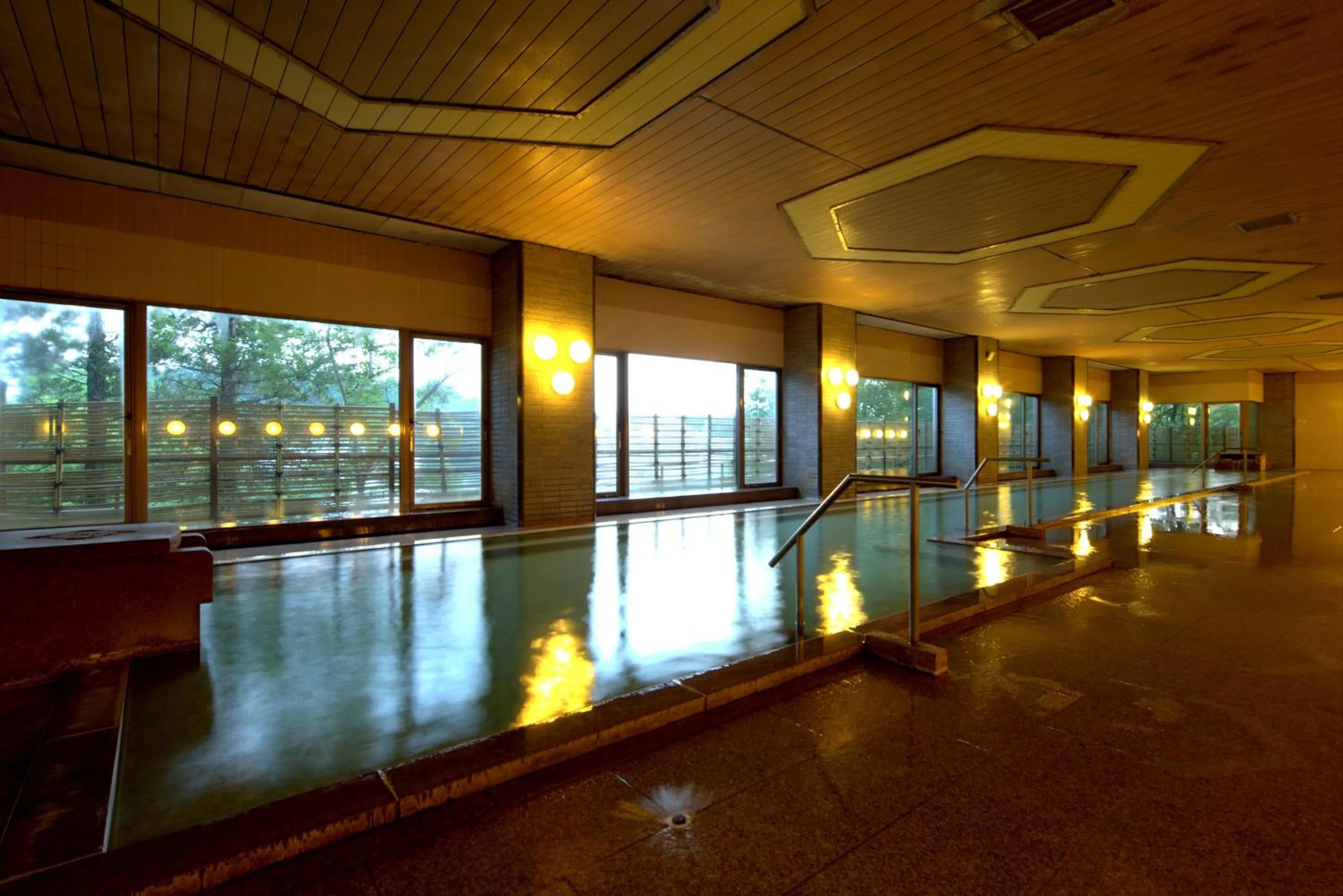 Hot Spring Bath in Hotel Sakurai