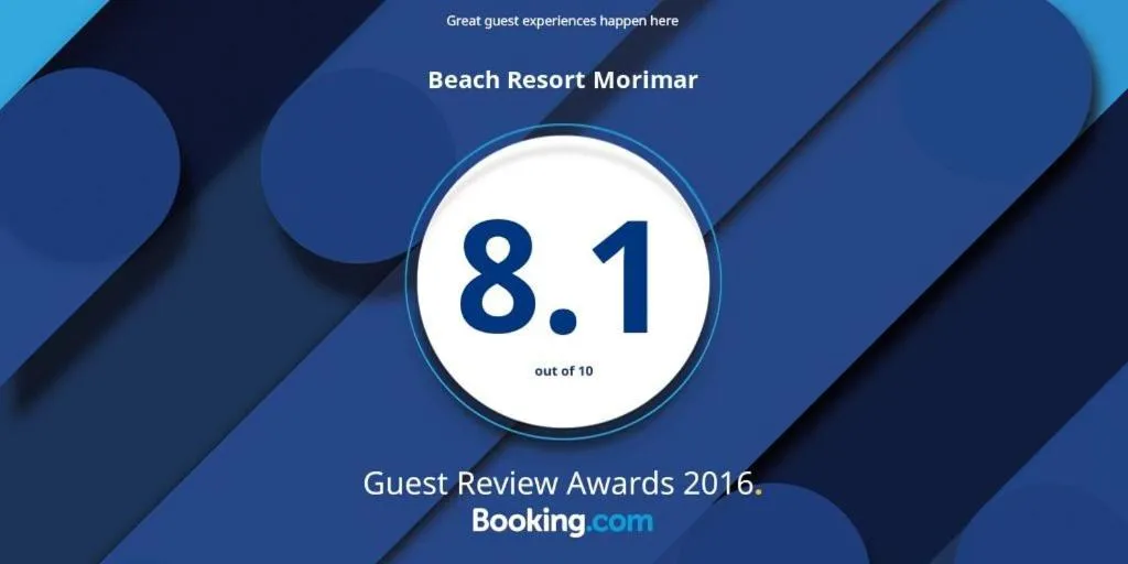 Logo/Certificate/Sign in Beach Resort Morimar