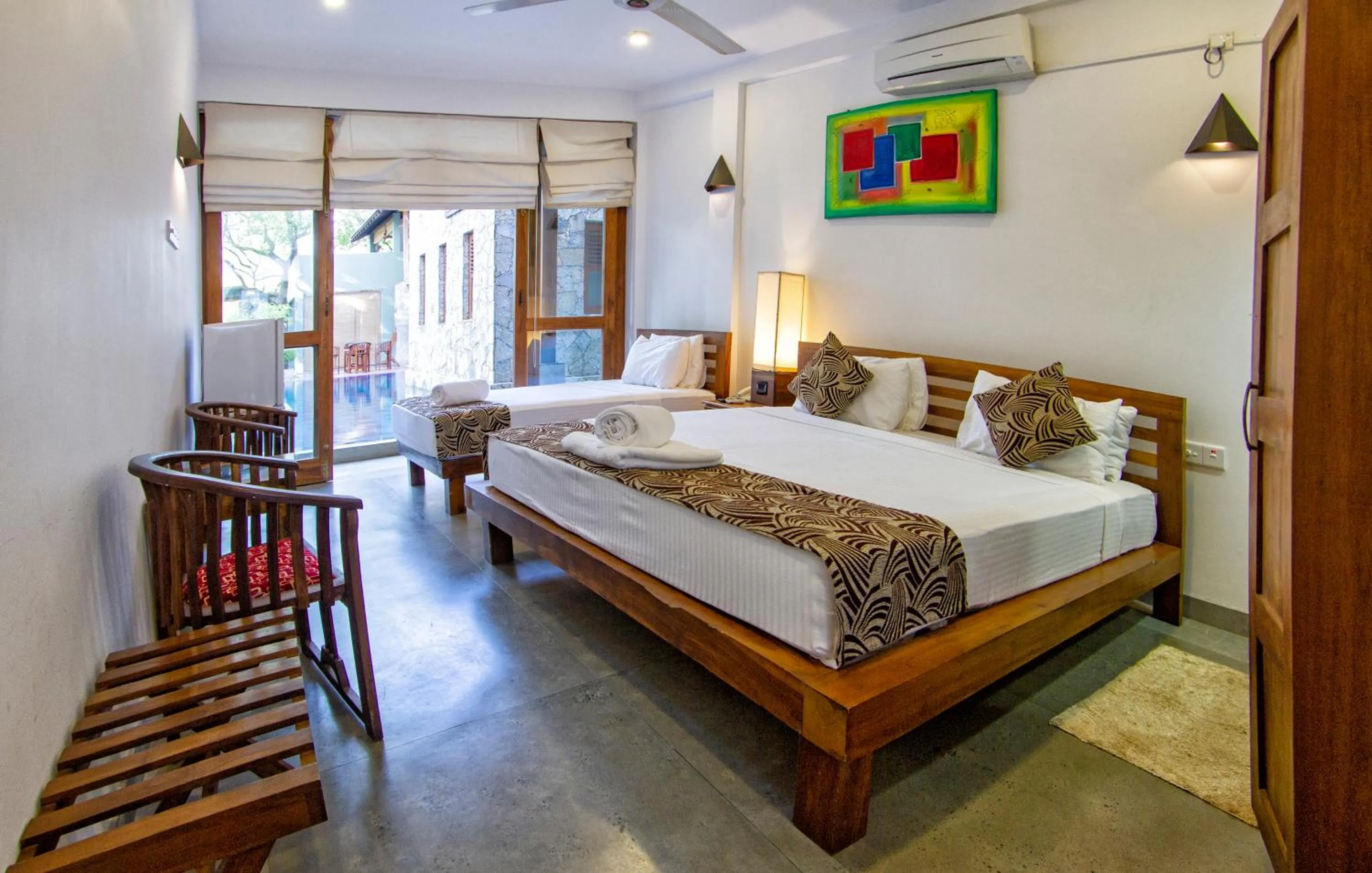 Balcony/Terrace, Bed in Elephant Trail