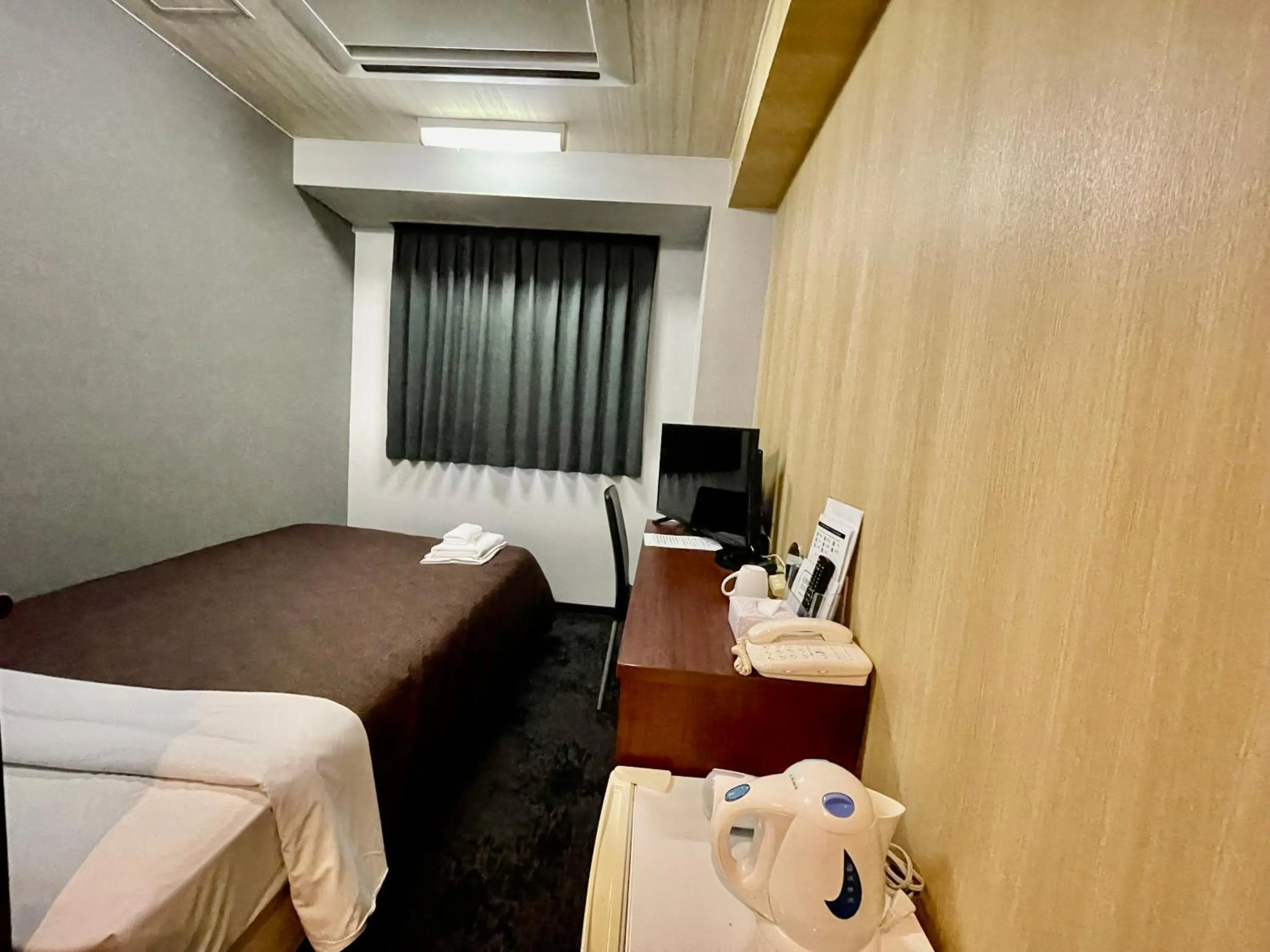 Bed in Hotel Select Inn Saitama Moroyama