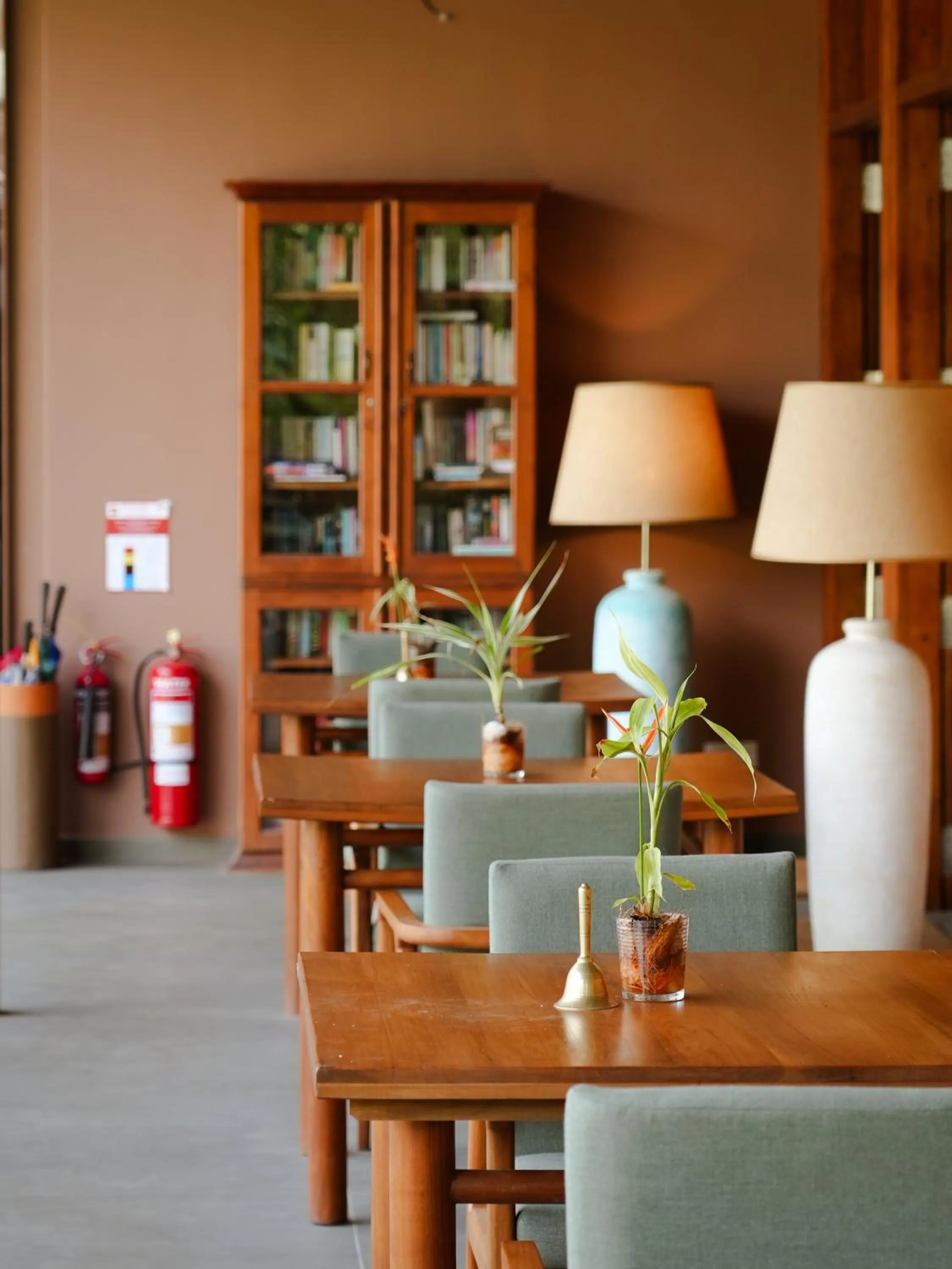 Library in Ella Planters Bungalow