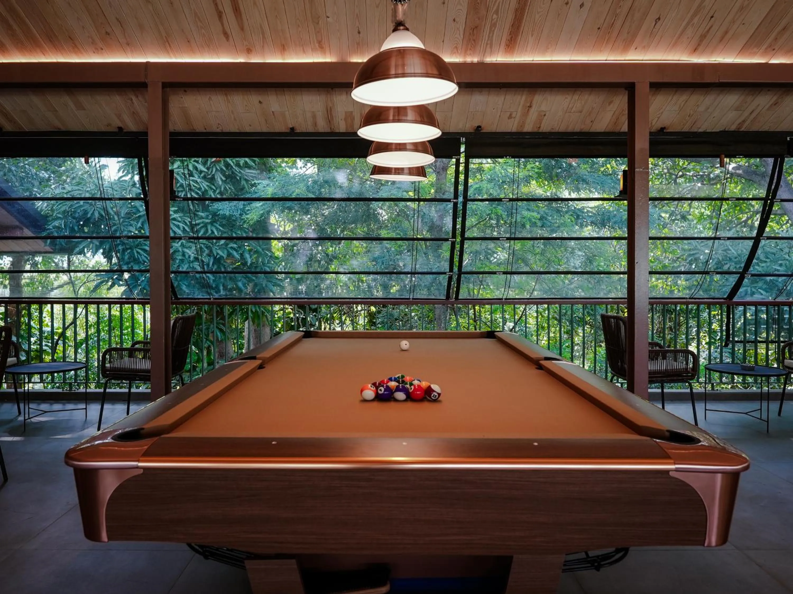 Billiard in Ella Planters Bungalow