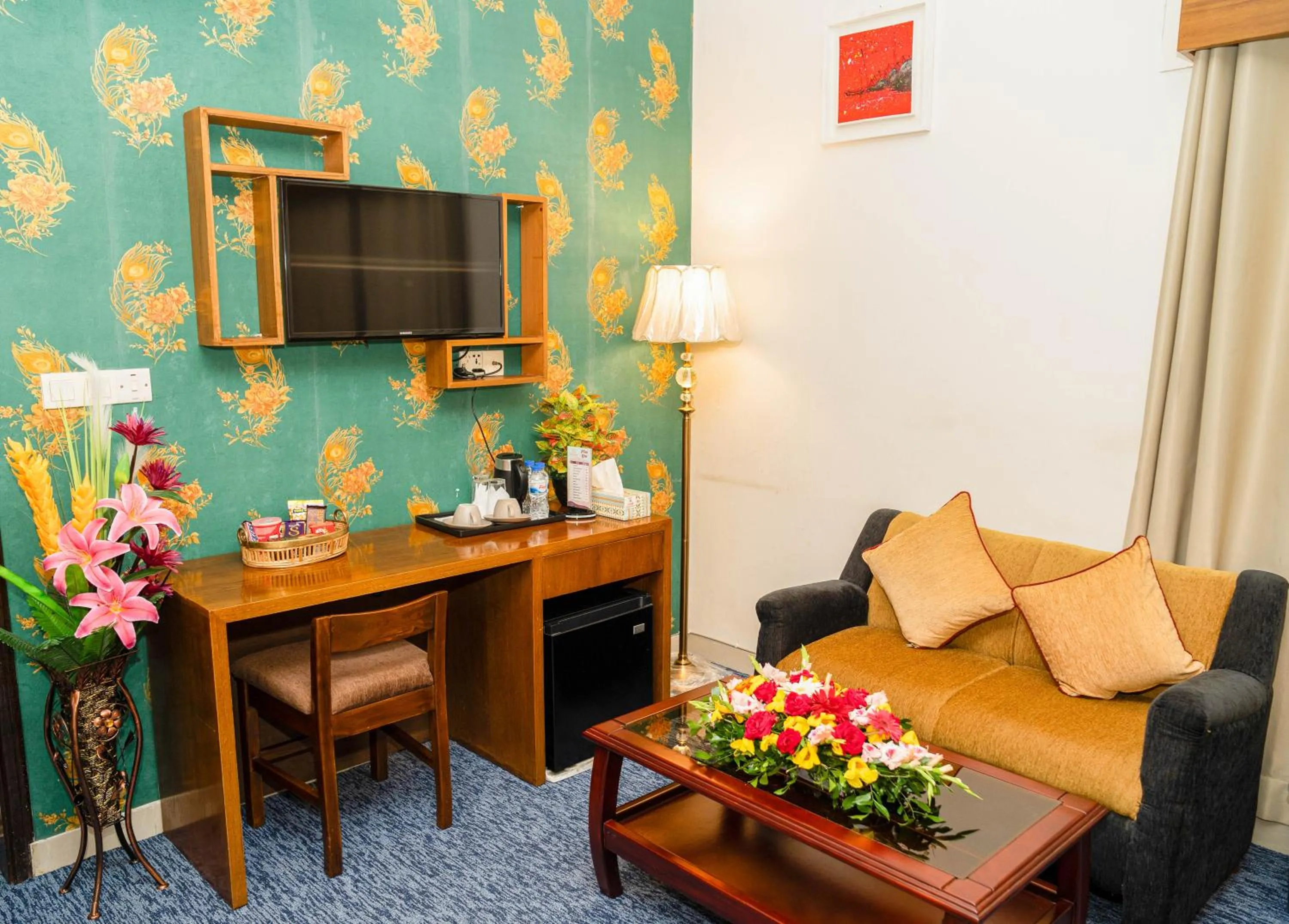 TV and multimedia in Hotel Air Inn Dhaka - Airport View