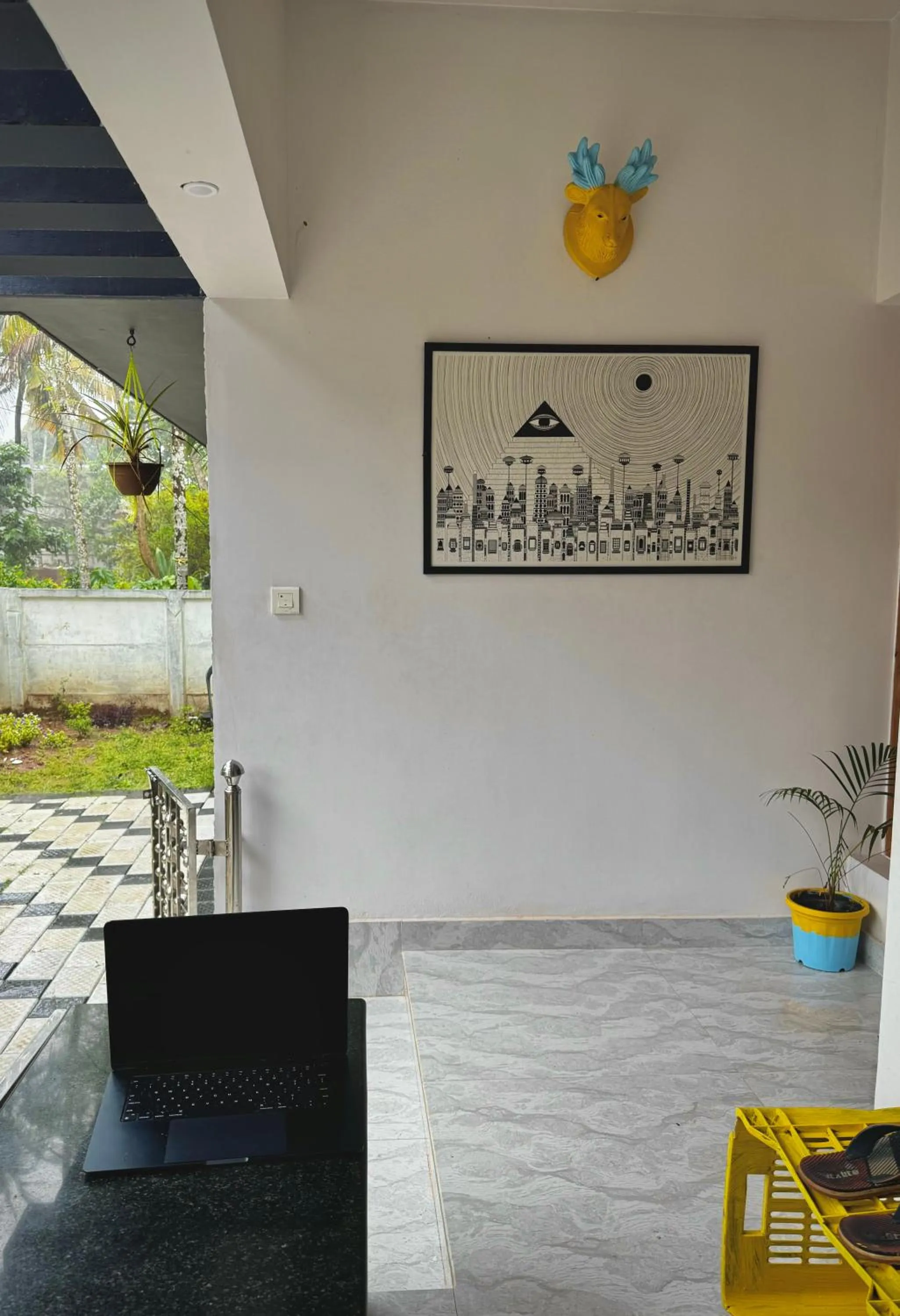 Property building in The Yellow Submarine