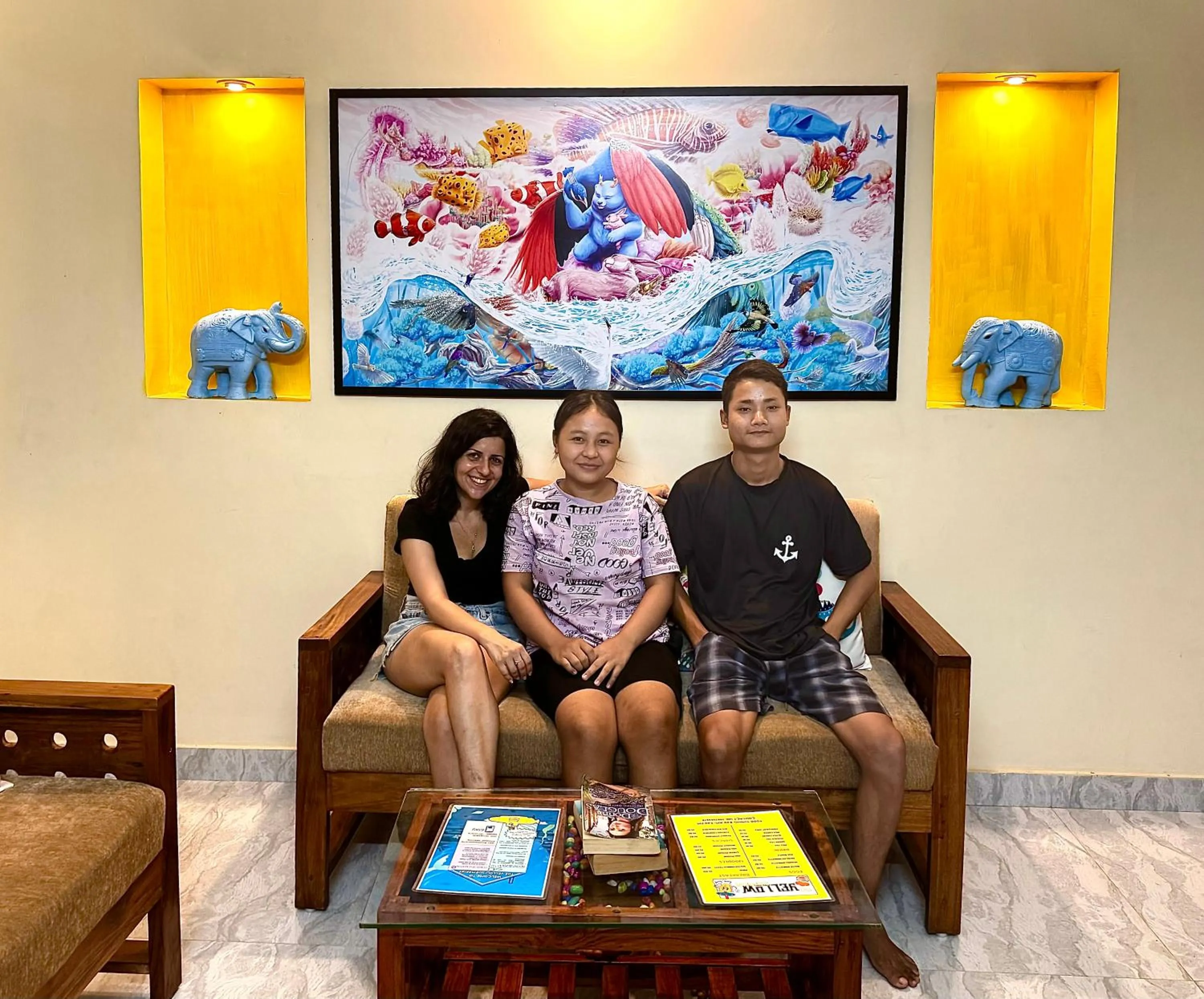 People in The Yellow Submarine