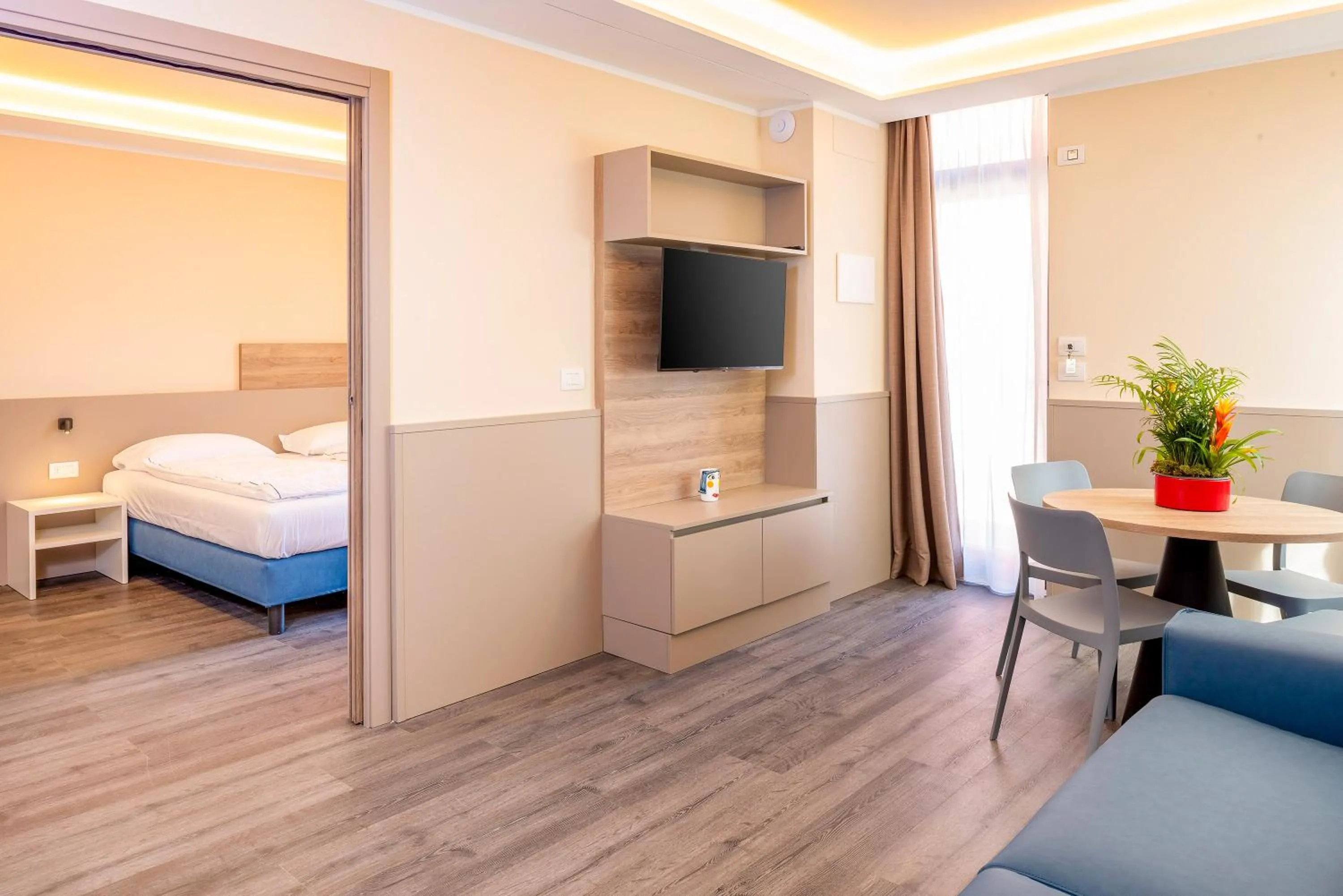 Bed in Sporthotel Olimpo