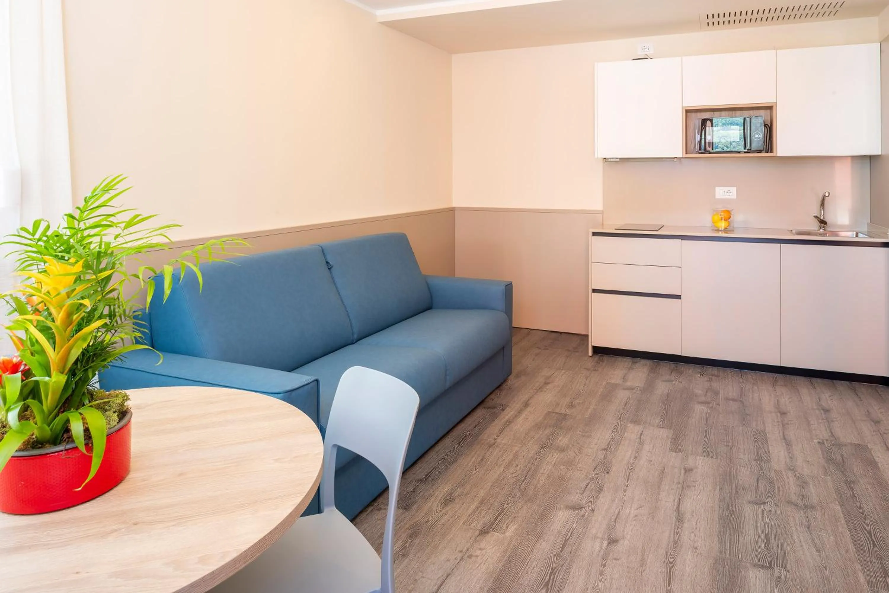 Kitchen or kitchenette in Sporthotel Olimpo