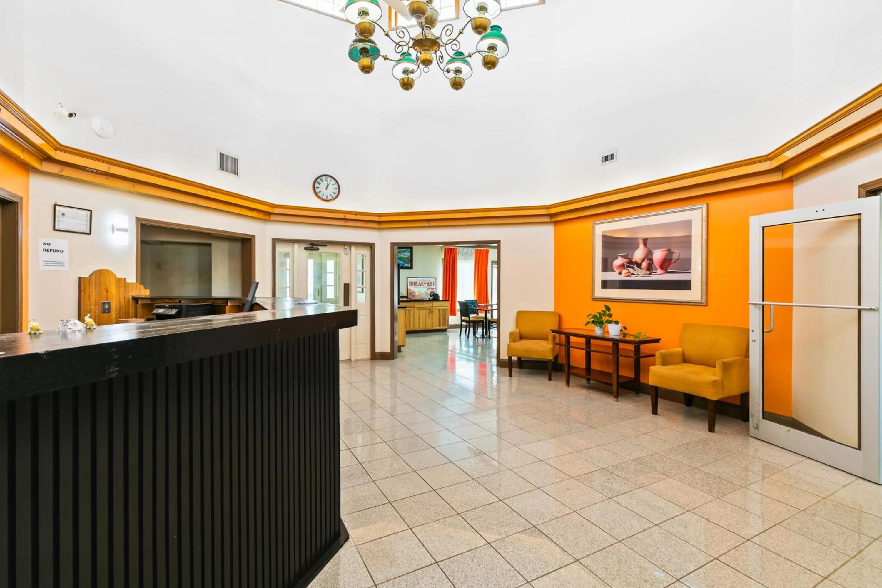 Lobby or reception in Moonlight Inn Hotel O Hattiesburg, MS