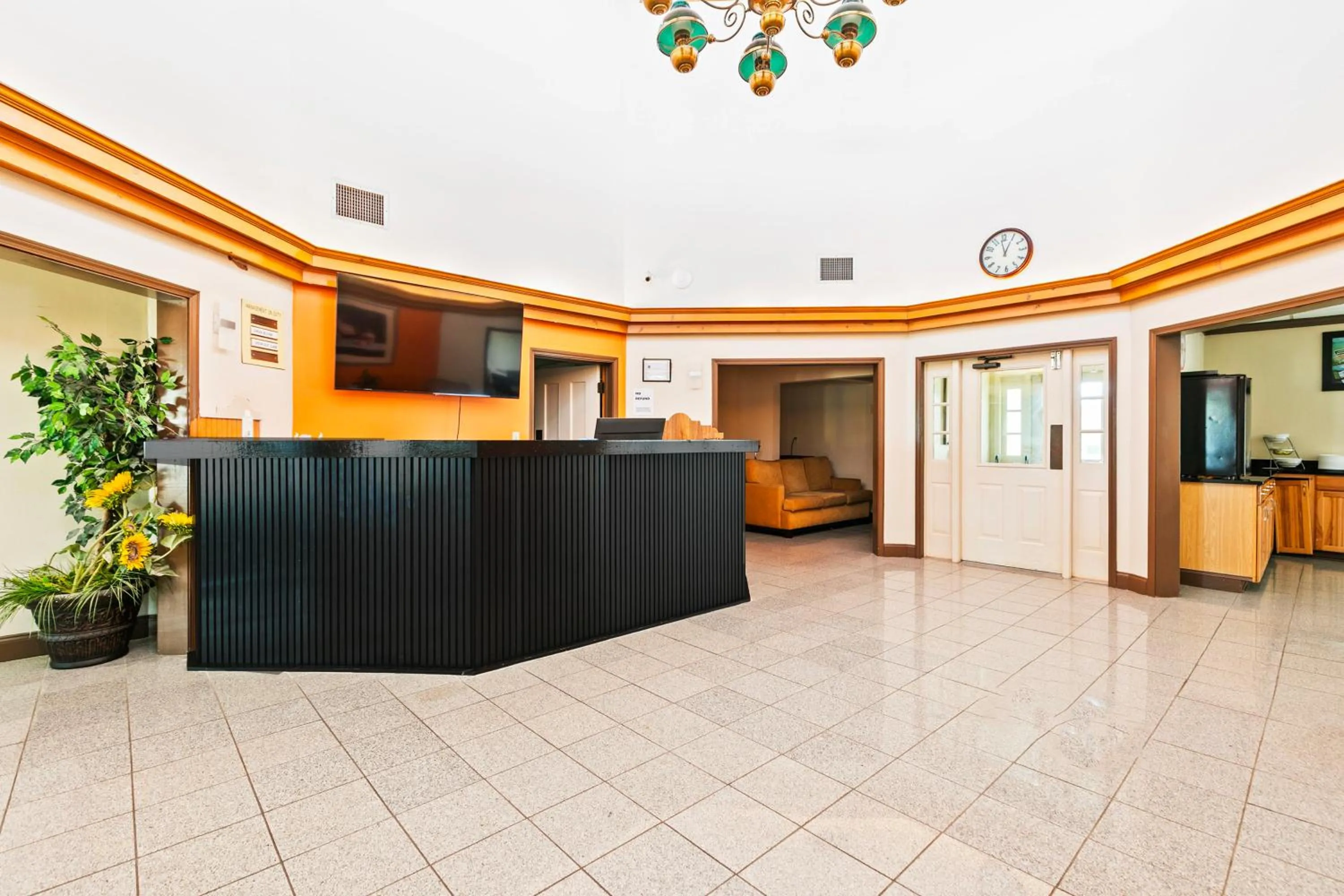 Lobby or reception in Moonlight Inn Hotel O Hattiesburg, MS