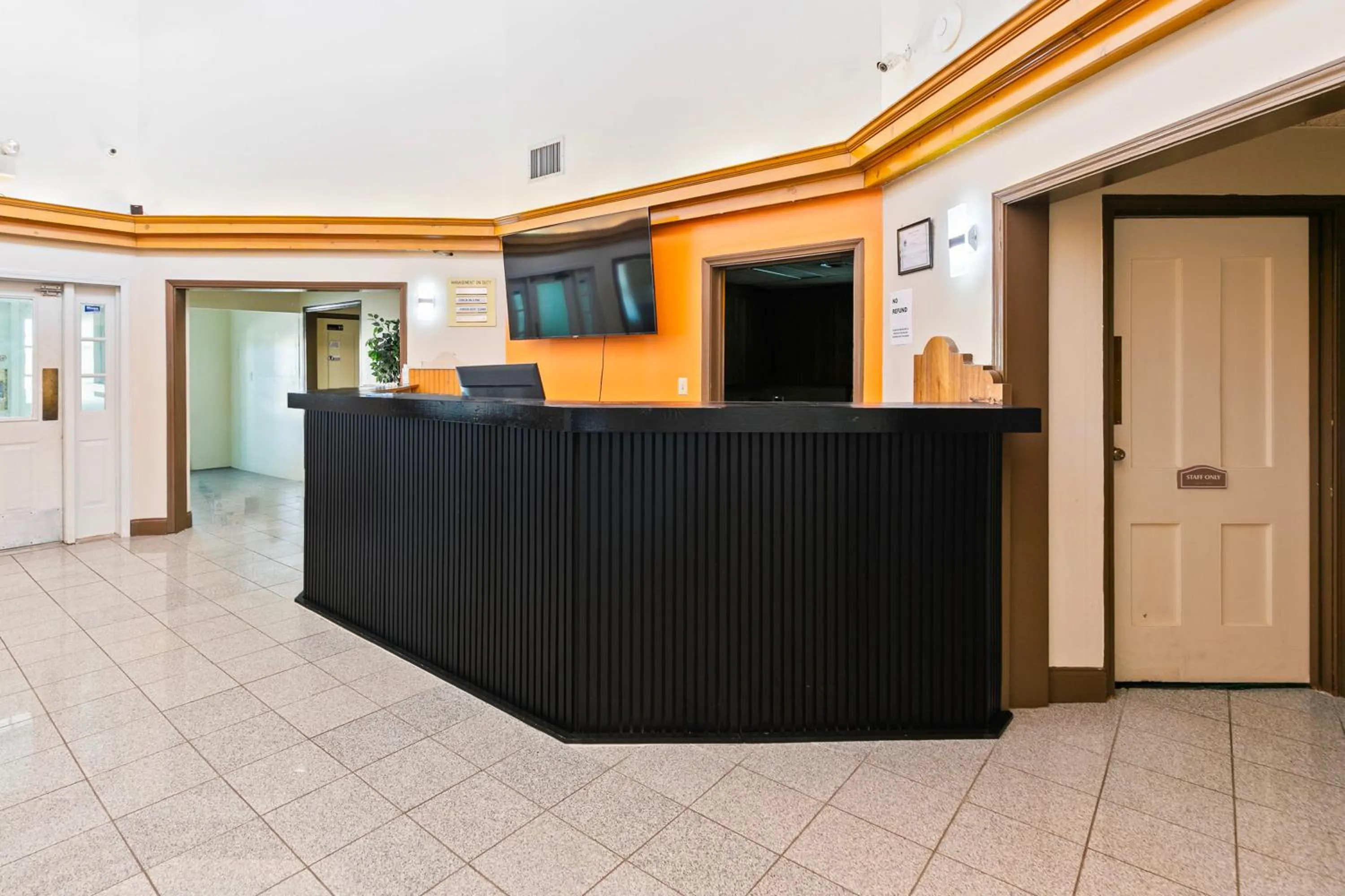 Lobby or reception in Moonlight Inn Hotel O Hattiesburg, MS