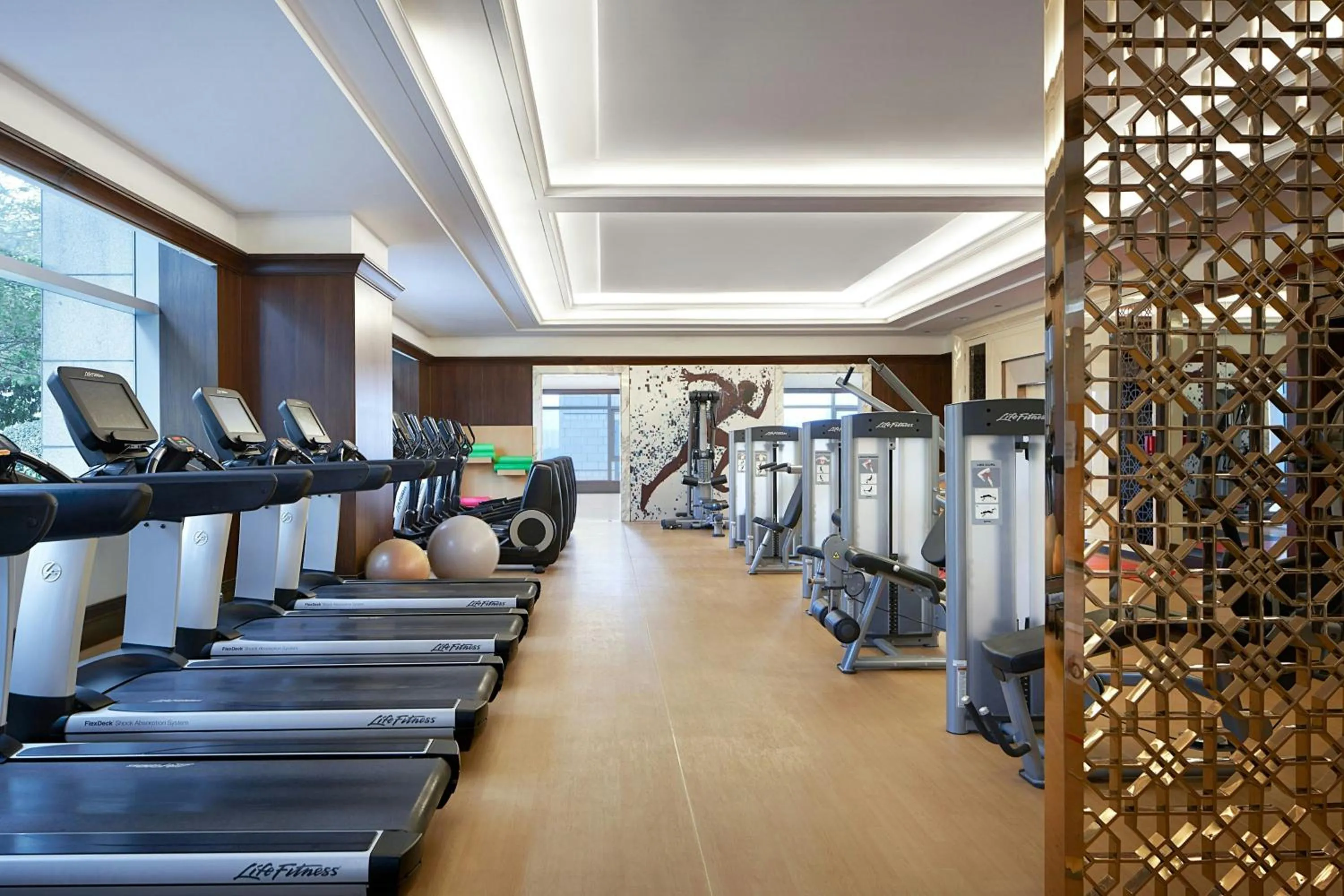 Fitness centre/facilities in Sheraton Grand Wuhan Hankou Hotel