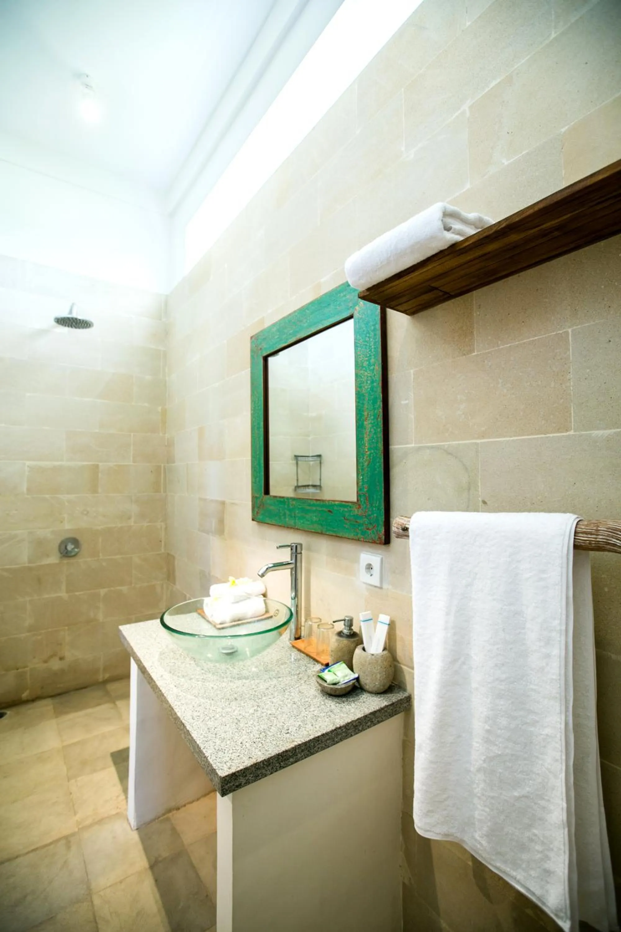 Shower in CASA MIMBA - Seaview Private Pool Villa Padangbai