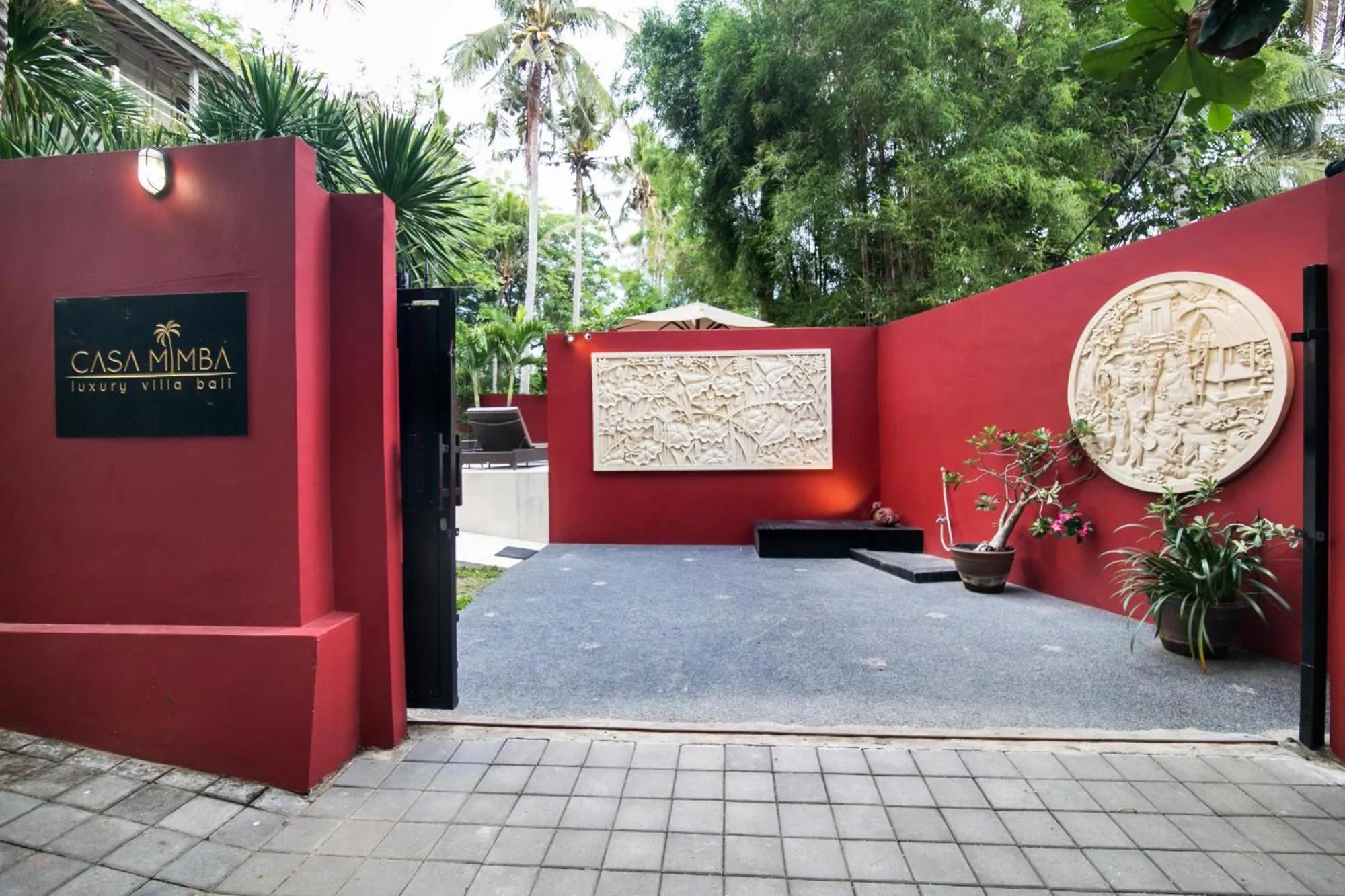 Parking in CASA MIMBA - Seaview Private Pool Villa Padangbai