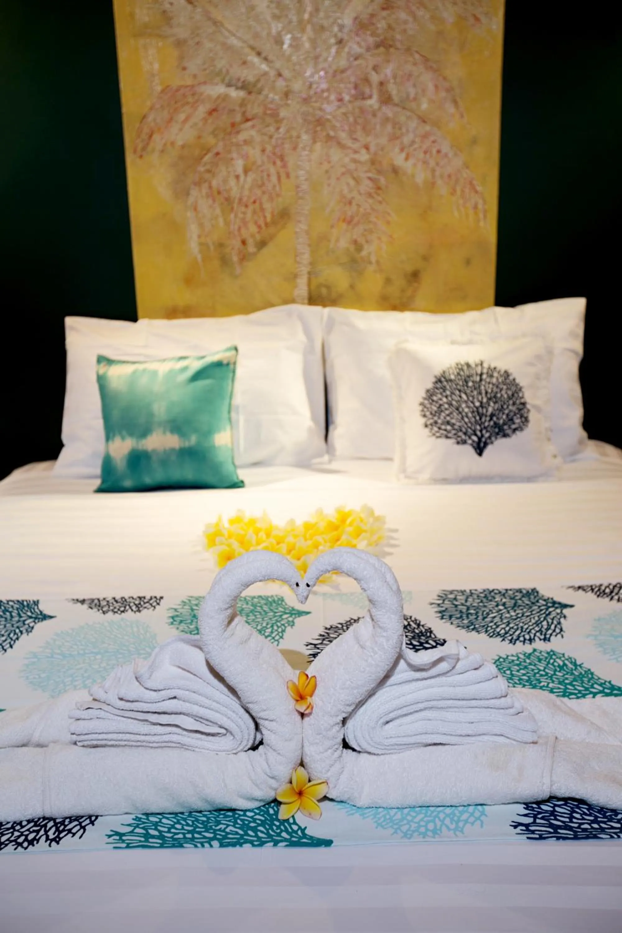 Bed in CASA MIMBA - Seaview Private Pool Villa Padangbai