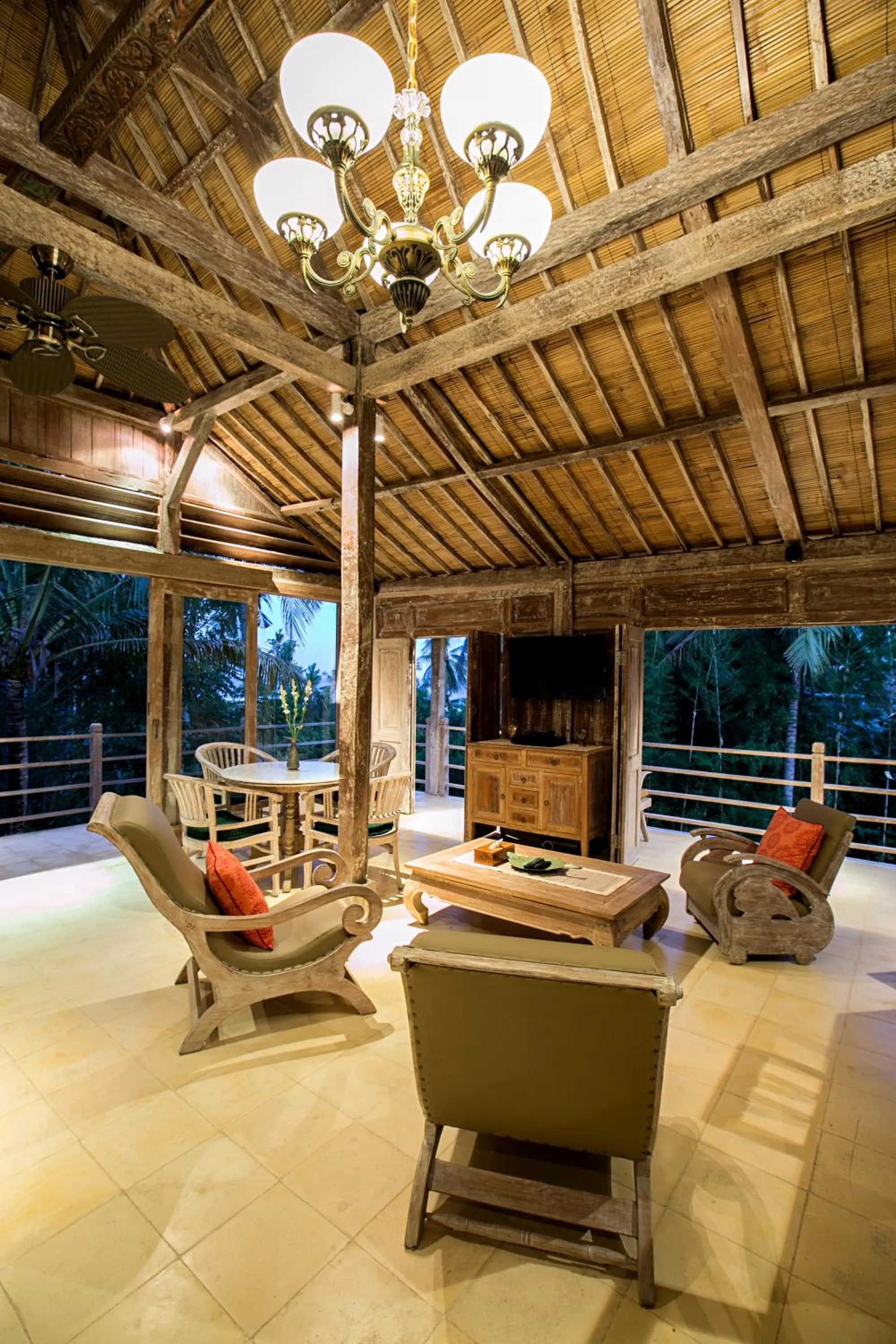 Balcony/Terrace in CASA MIMBA - Seaview Private Pool Villa Padangbai