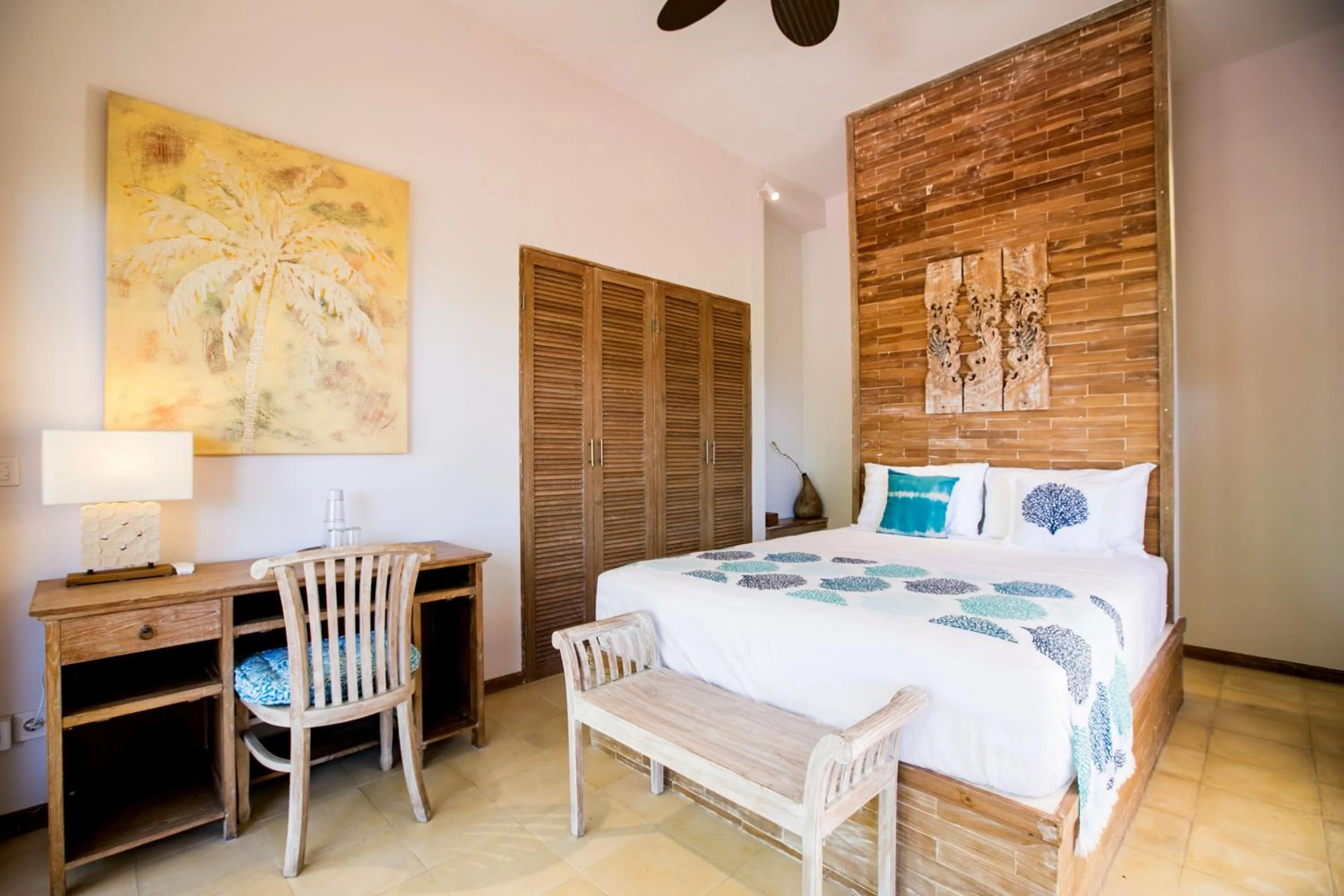 Bedroom, Bed in CASA MIMBA - Seaview Private Pool Villa Padangbai