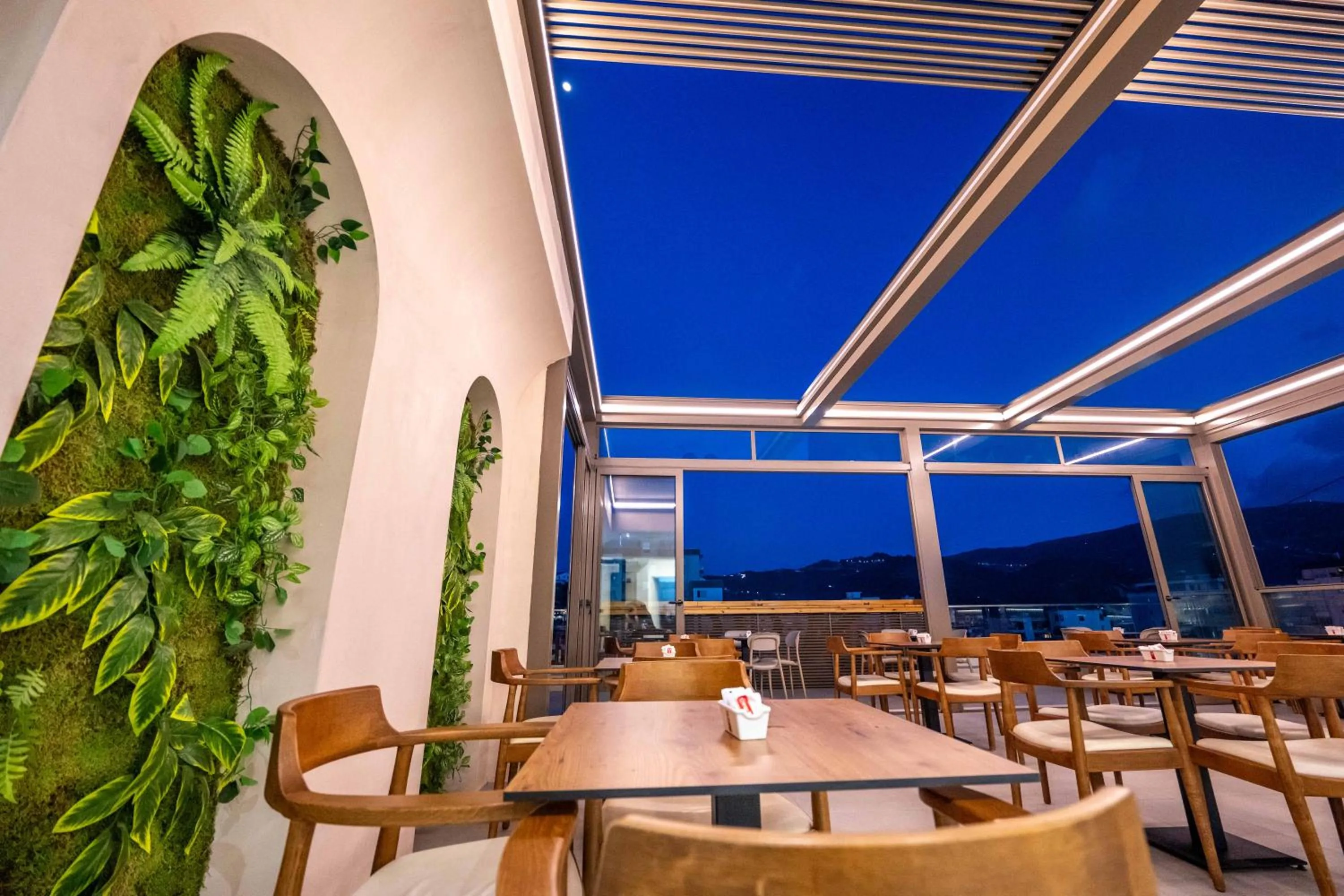 Patio in SASSO Hotel