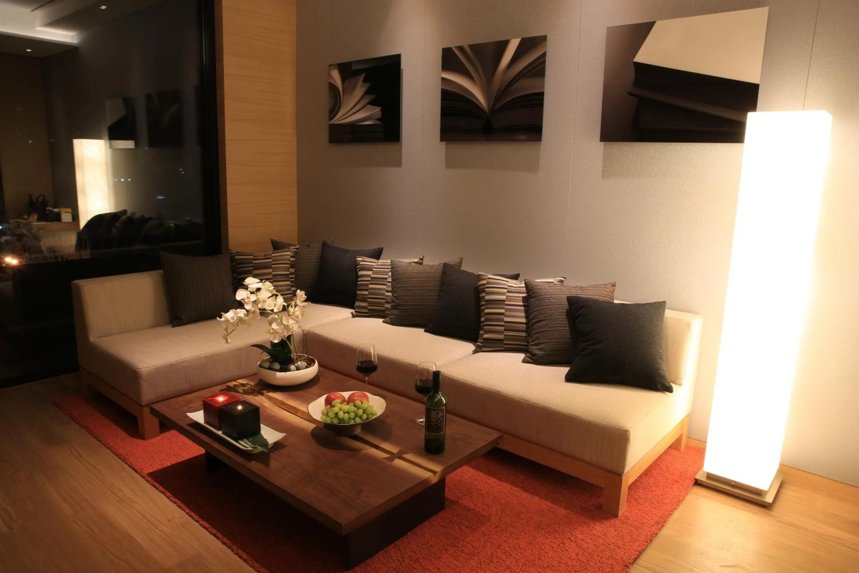 Seating Area in Borjomi Boutique Seoul Hotel