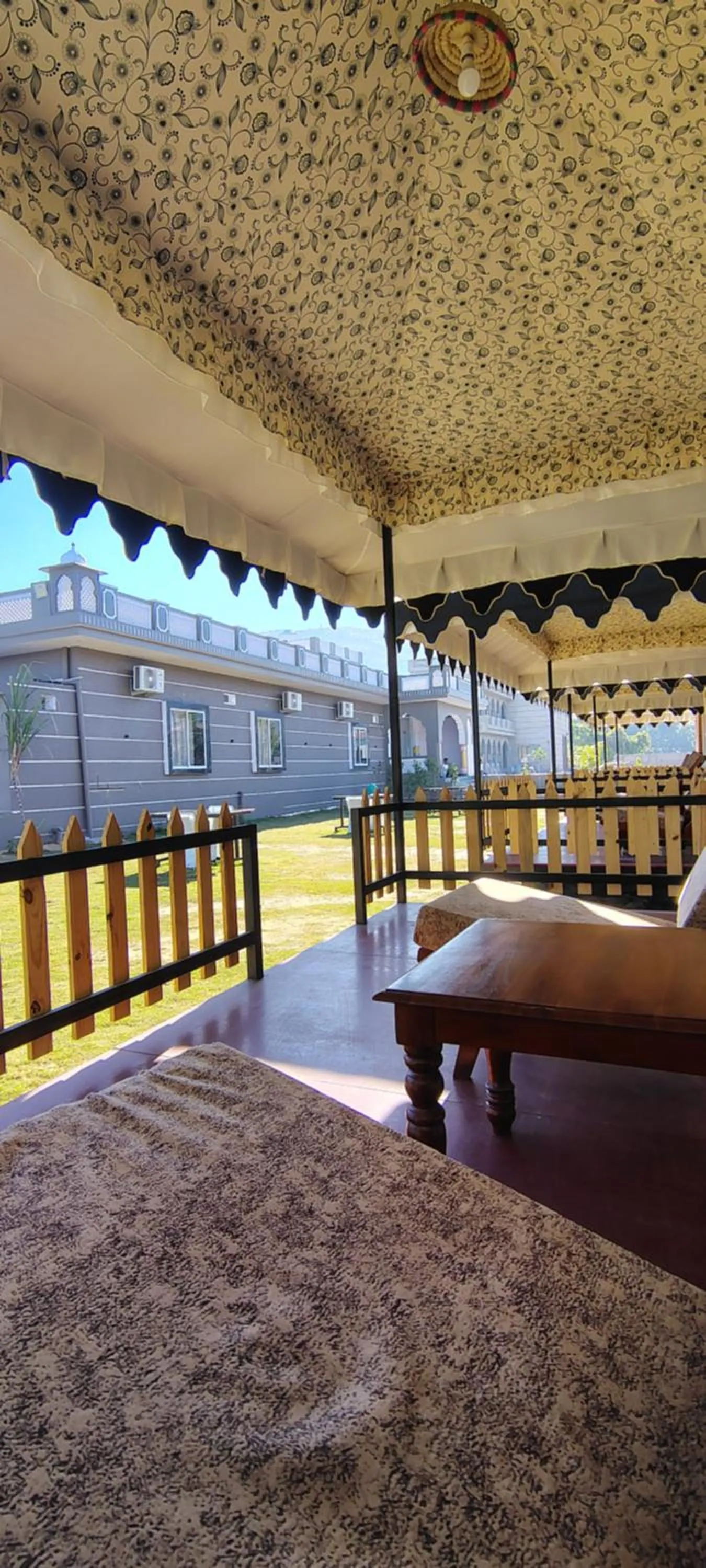 Bedroom in Braham Vatika Resort