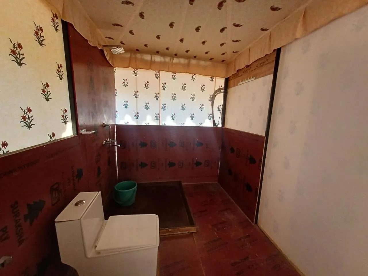 Toilet in Braham Vatika Resort