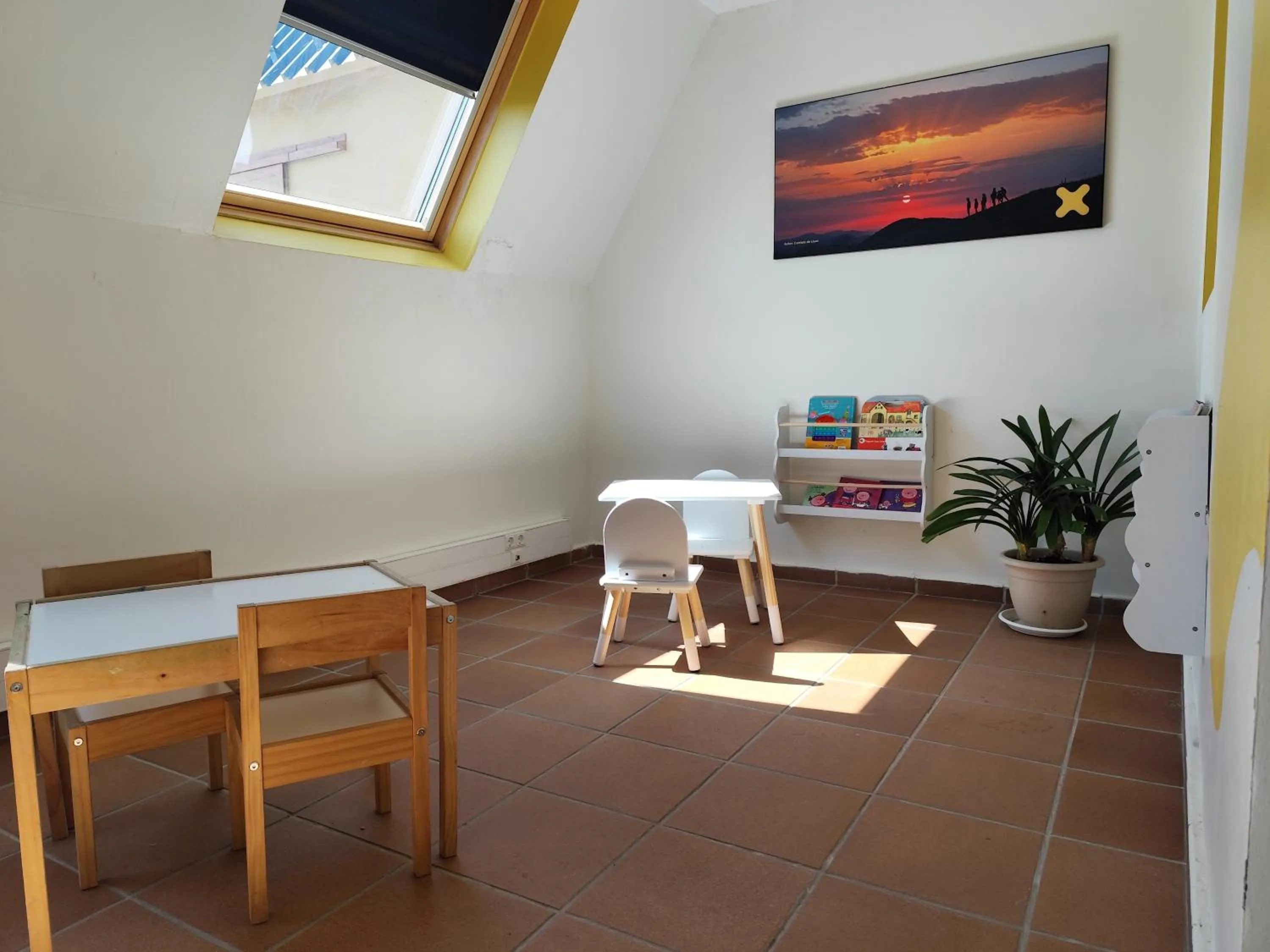 Library in Alberg Núria Xanascat