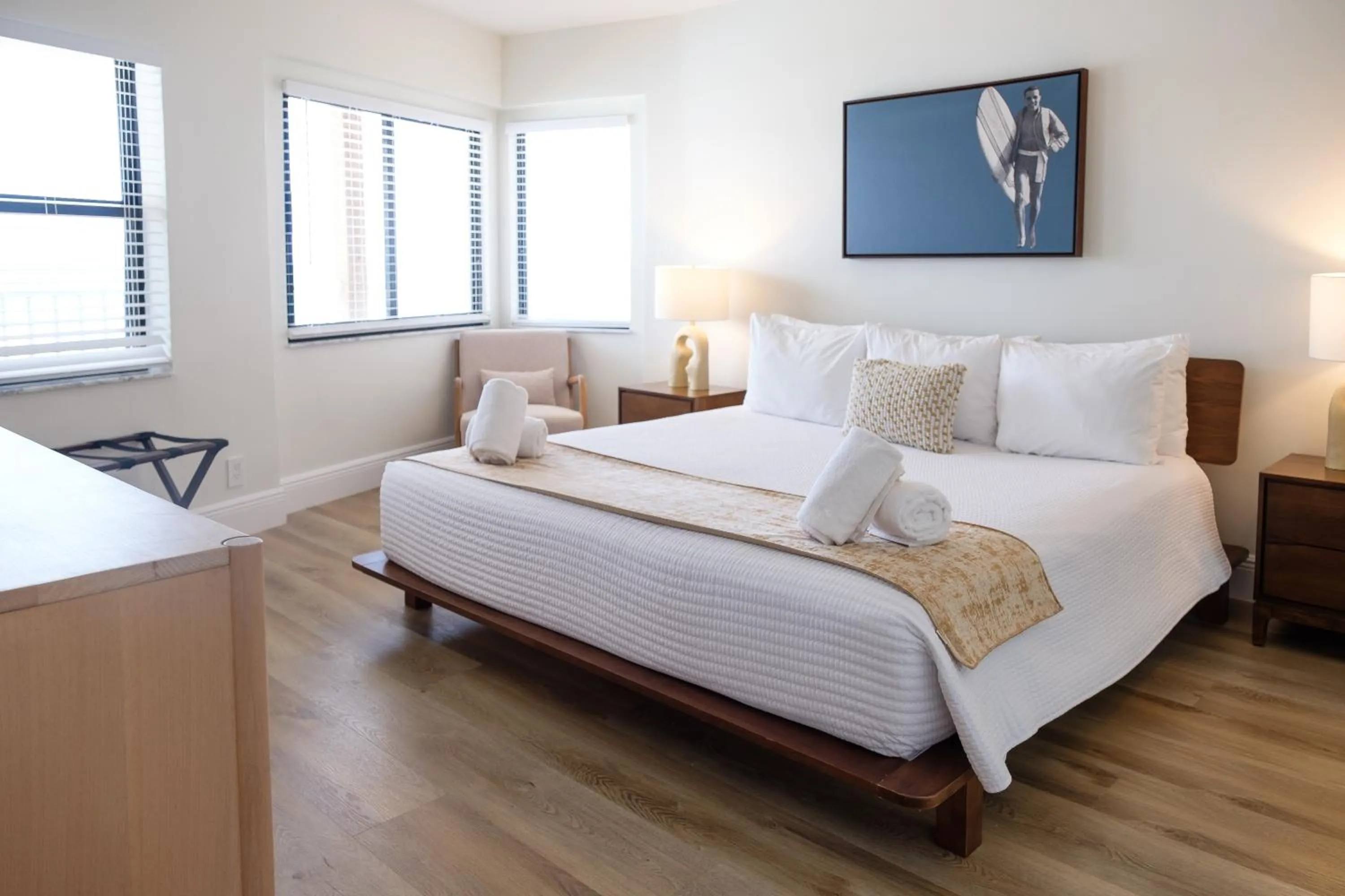 Bedroom, Bed in Melbourne Beach Resort & Surf Club