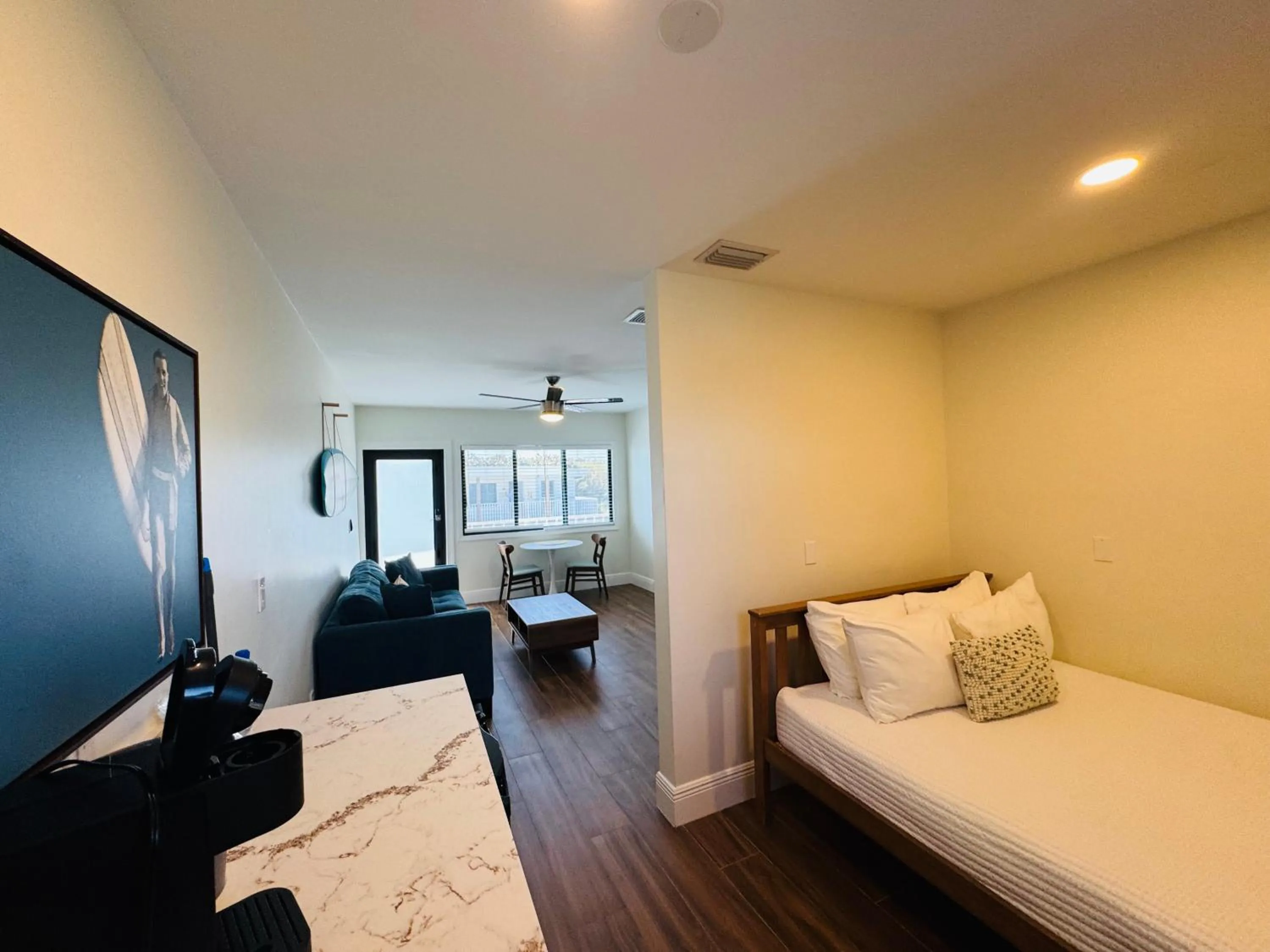 Bed in Melbourne Beach Resort & Surf Club