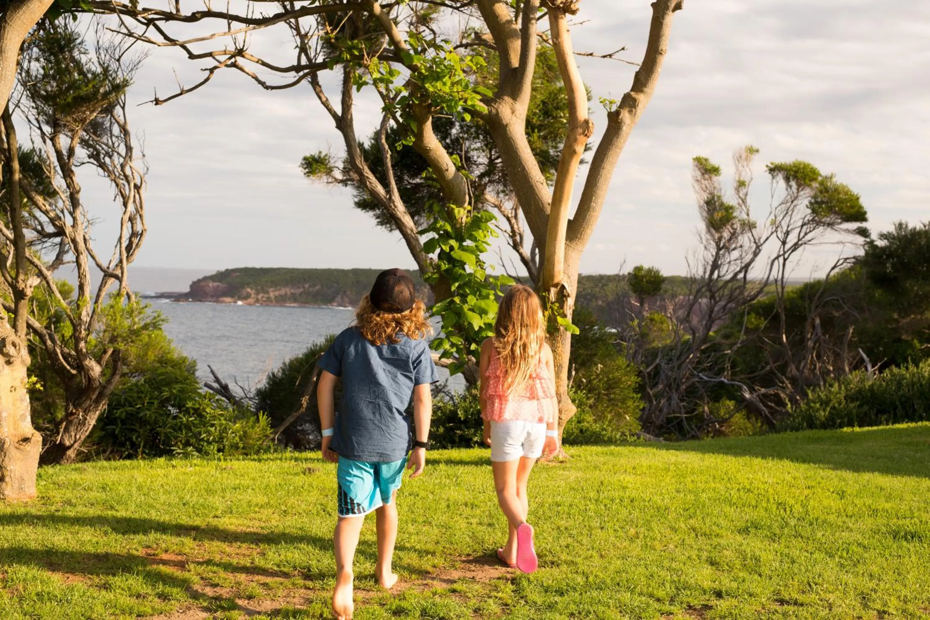 Natural landscape in NRMA Merimbula Beach Holiday Resort