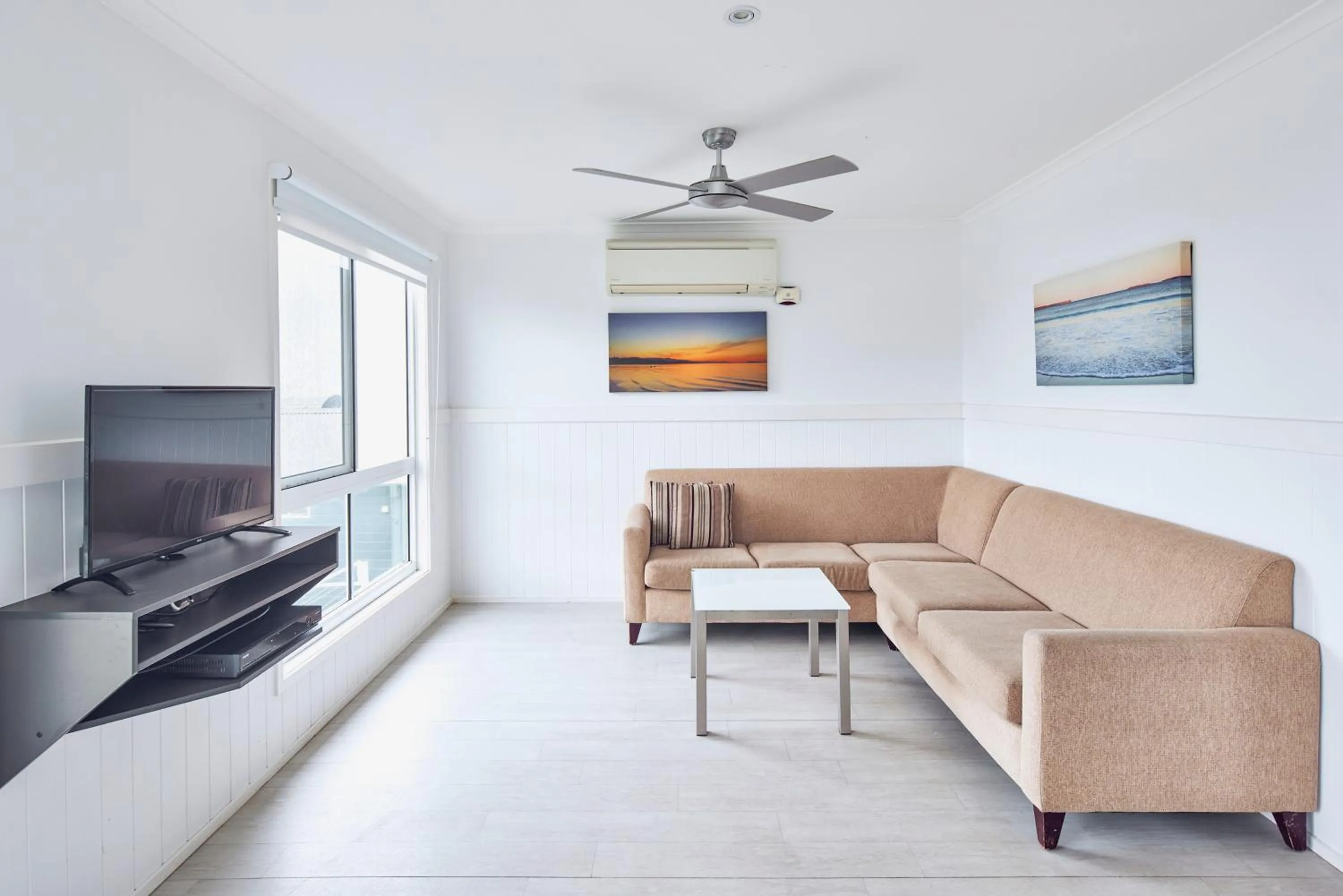 Seating area in NRMA Merimbula Beach Holiday Resort