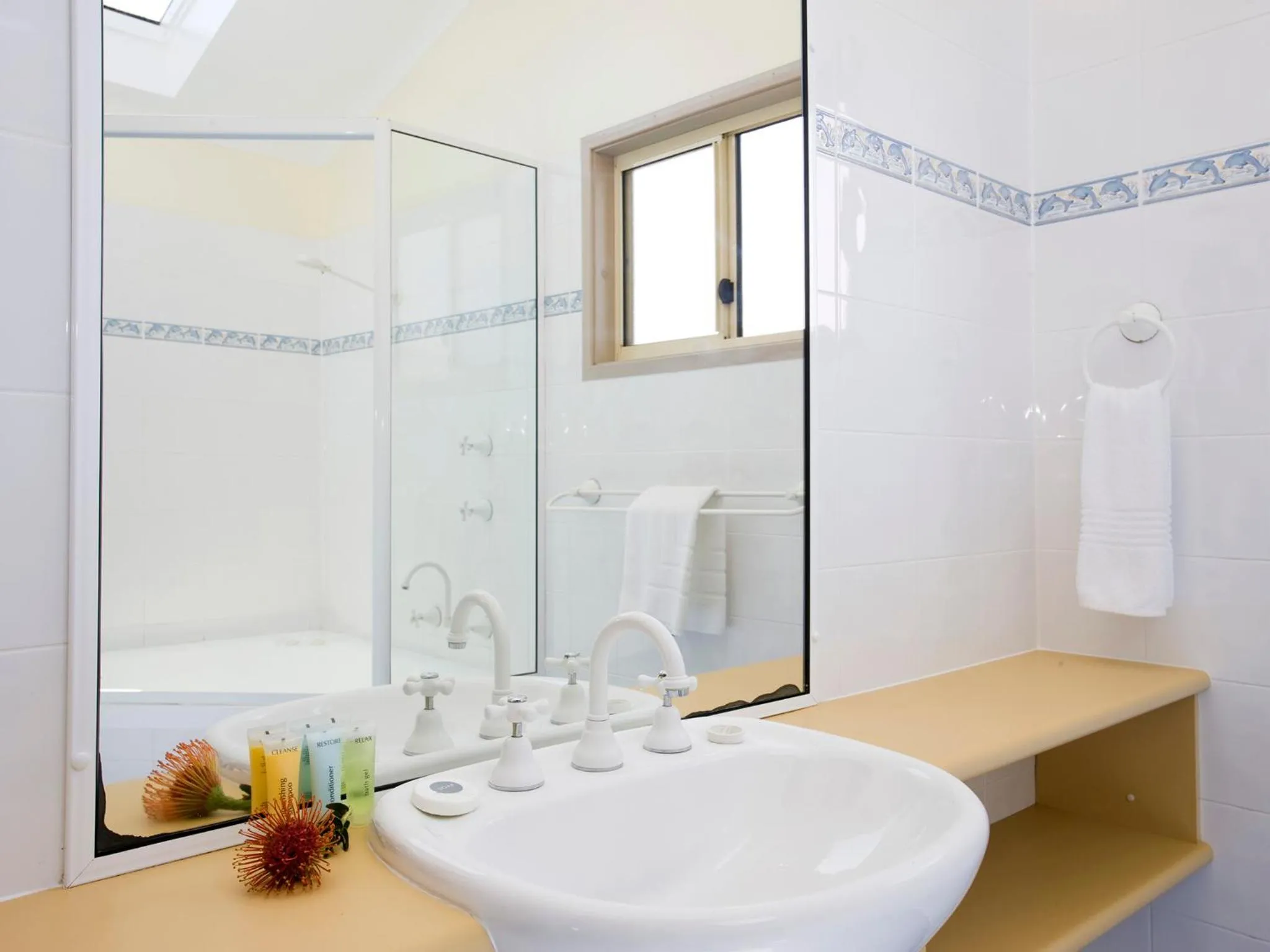 Shower in NRMA Merimbula Beach Holiday Resort