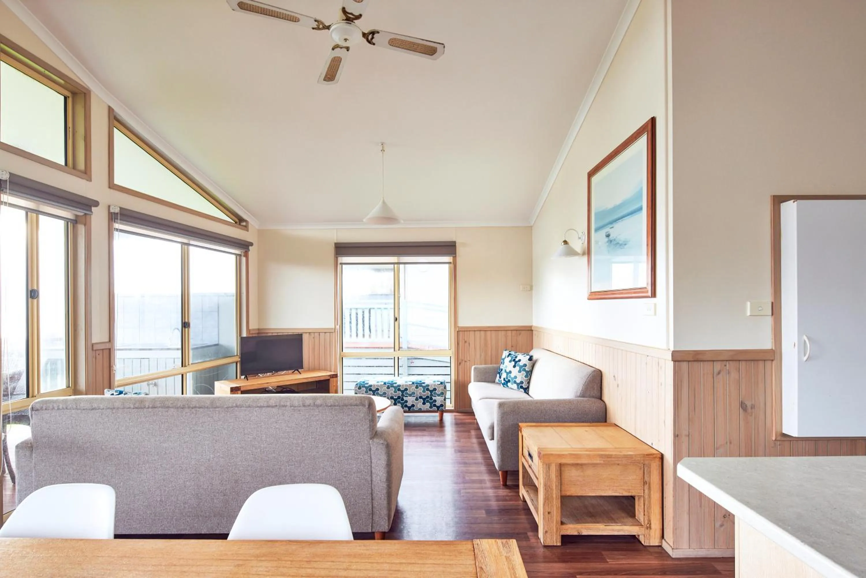 Seating area in NRMA Merimbula Beach Holiday Resort