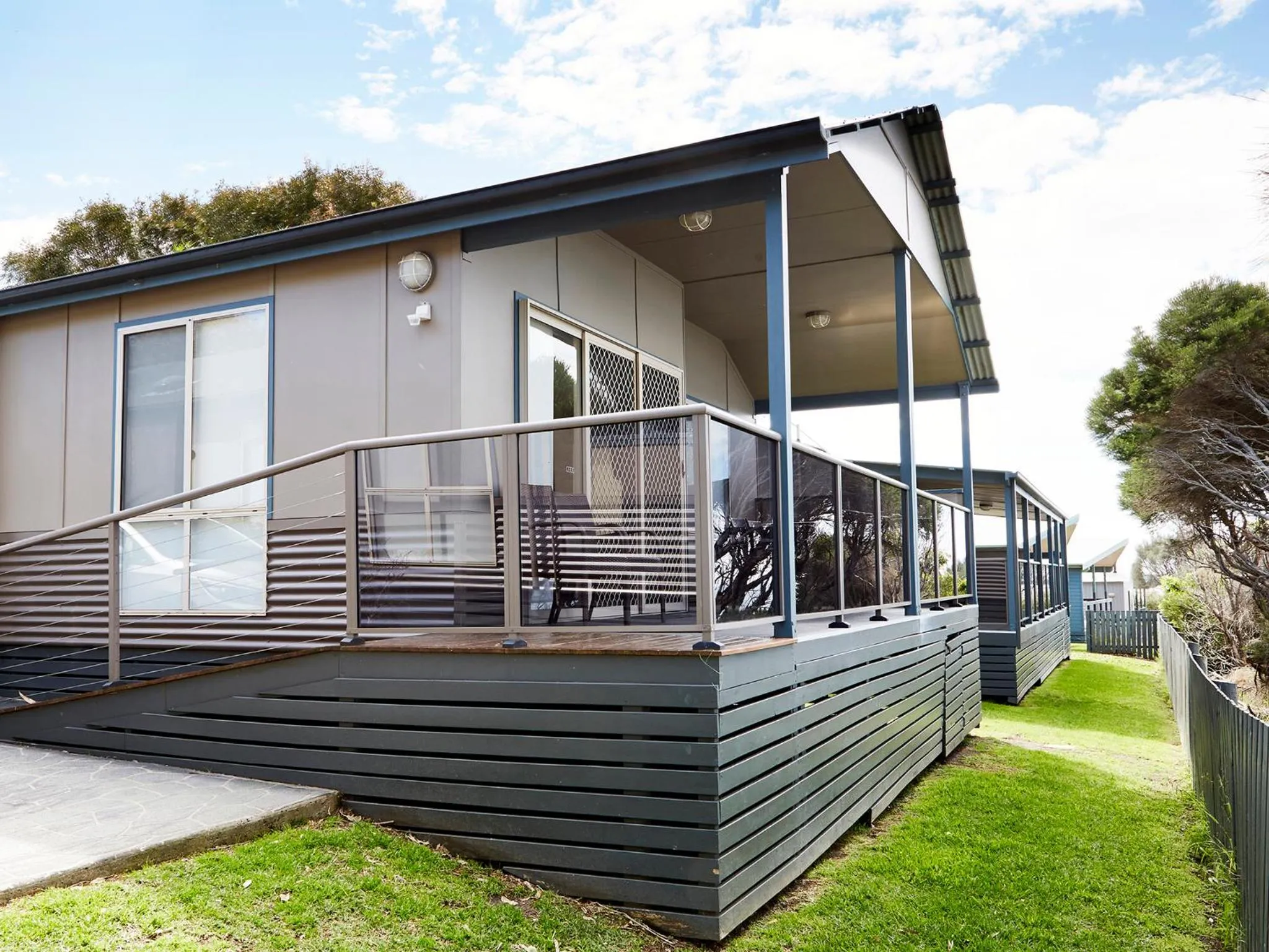 Facade/entrance in NRMA Merimbula Beach Holiday Resort
