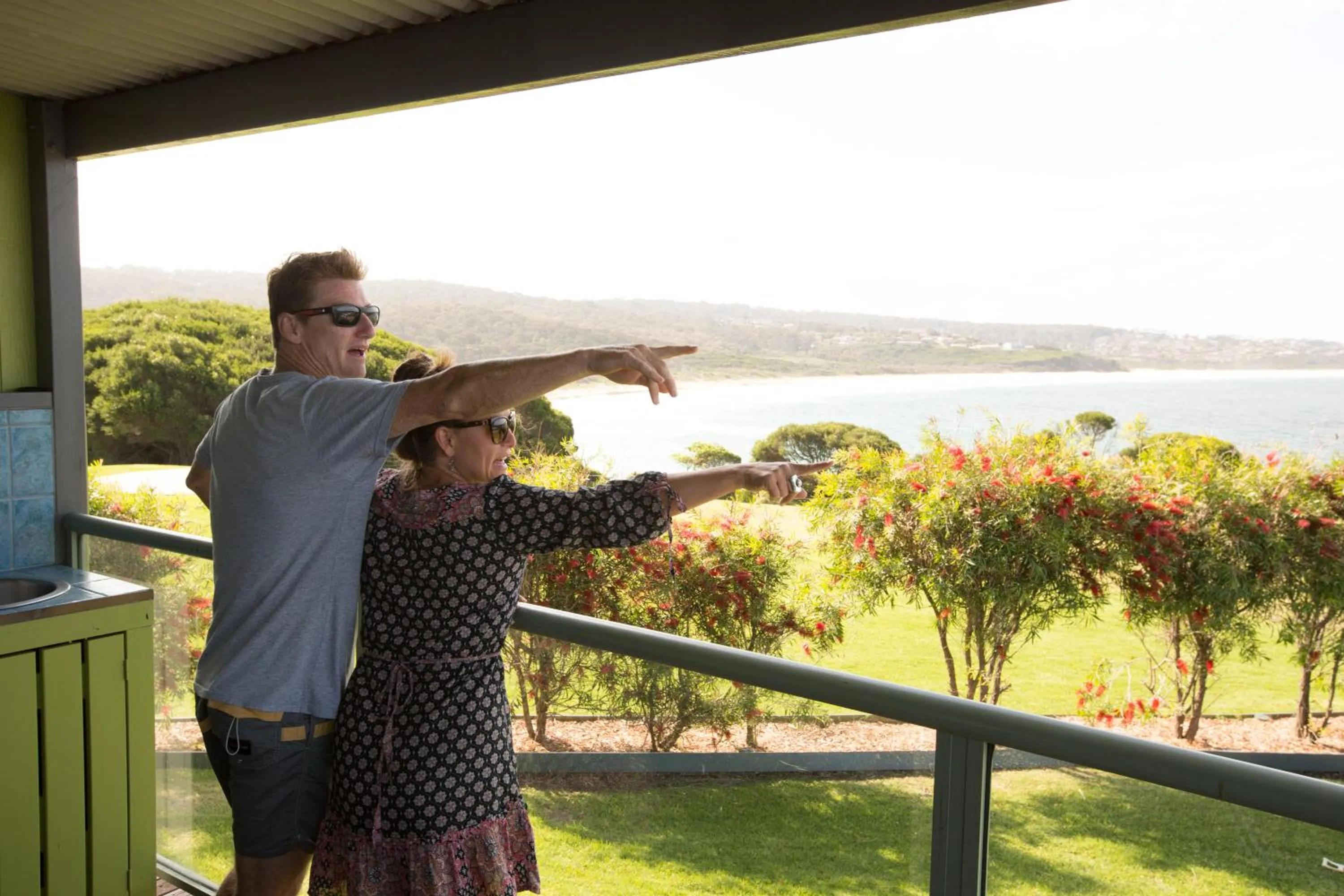 Sea view in NRMA Merimbula Beach Holiday Resort