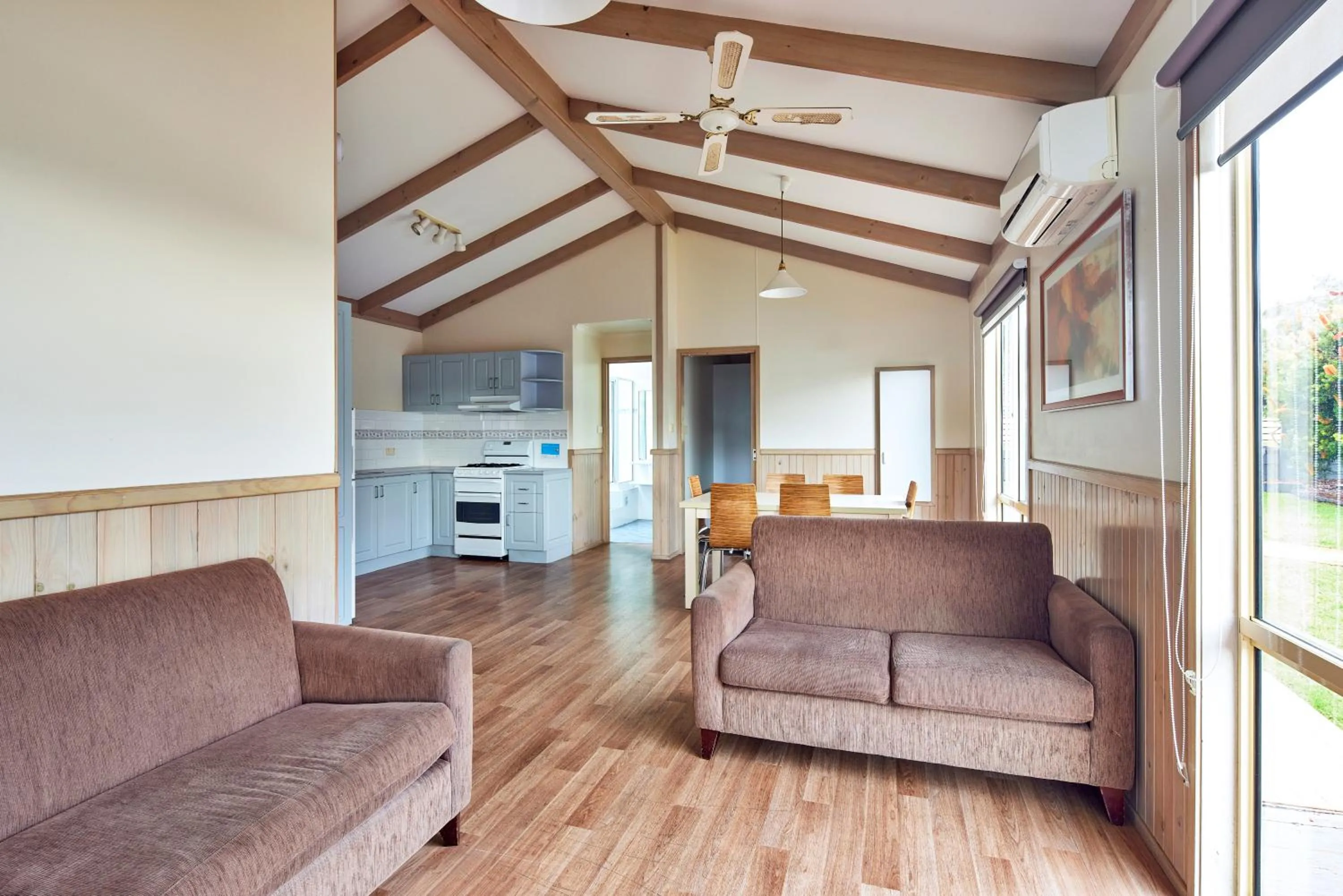 Living room in NRMA Merimbula Beach Holiday Resort