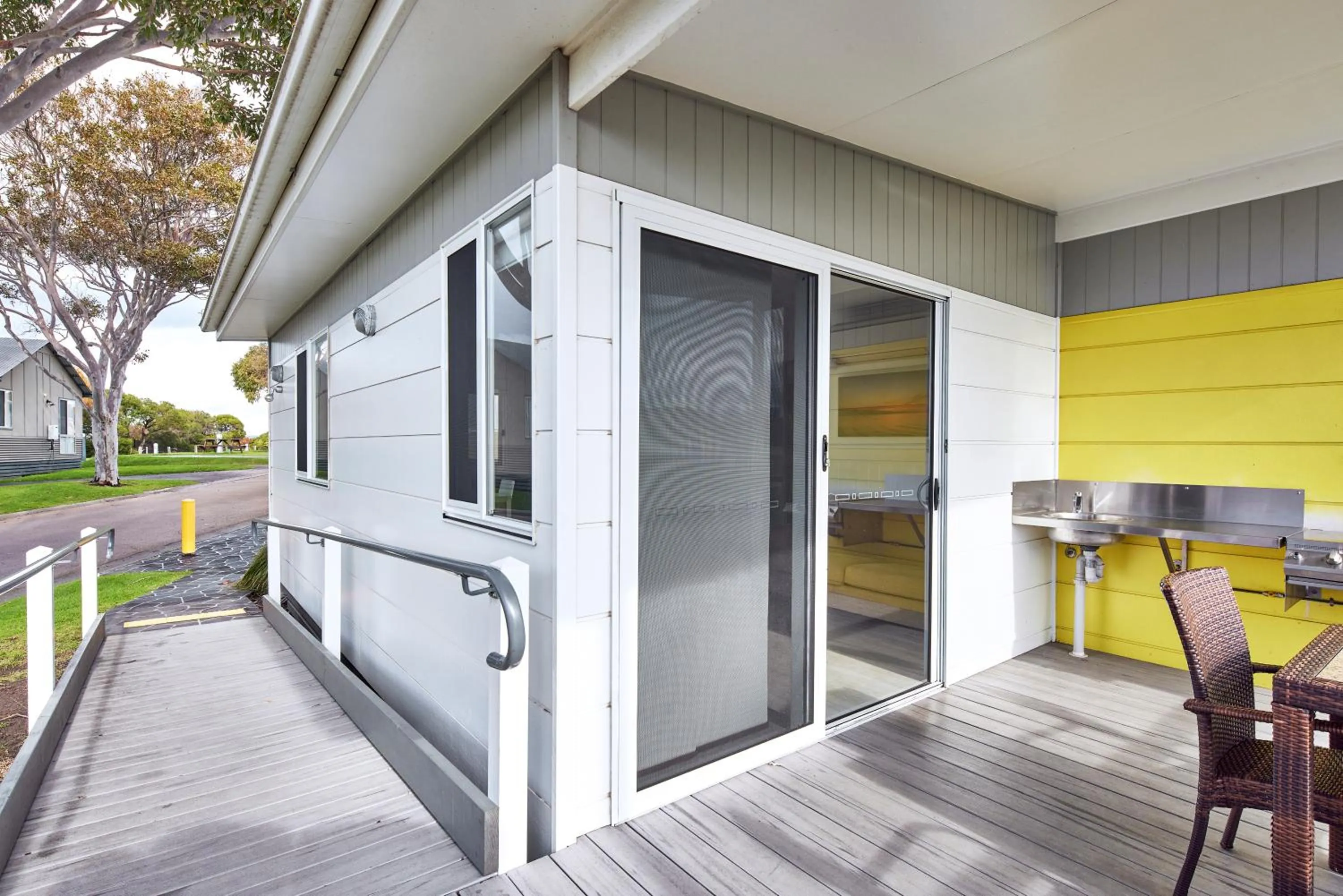 Patio in NRMA Merimbula Beach Holiday Resort