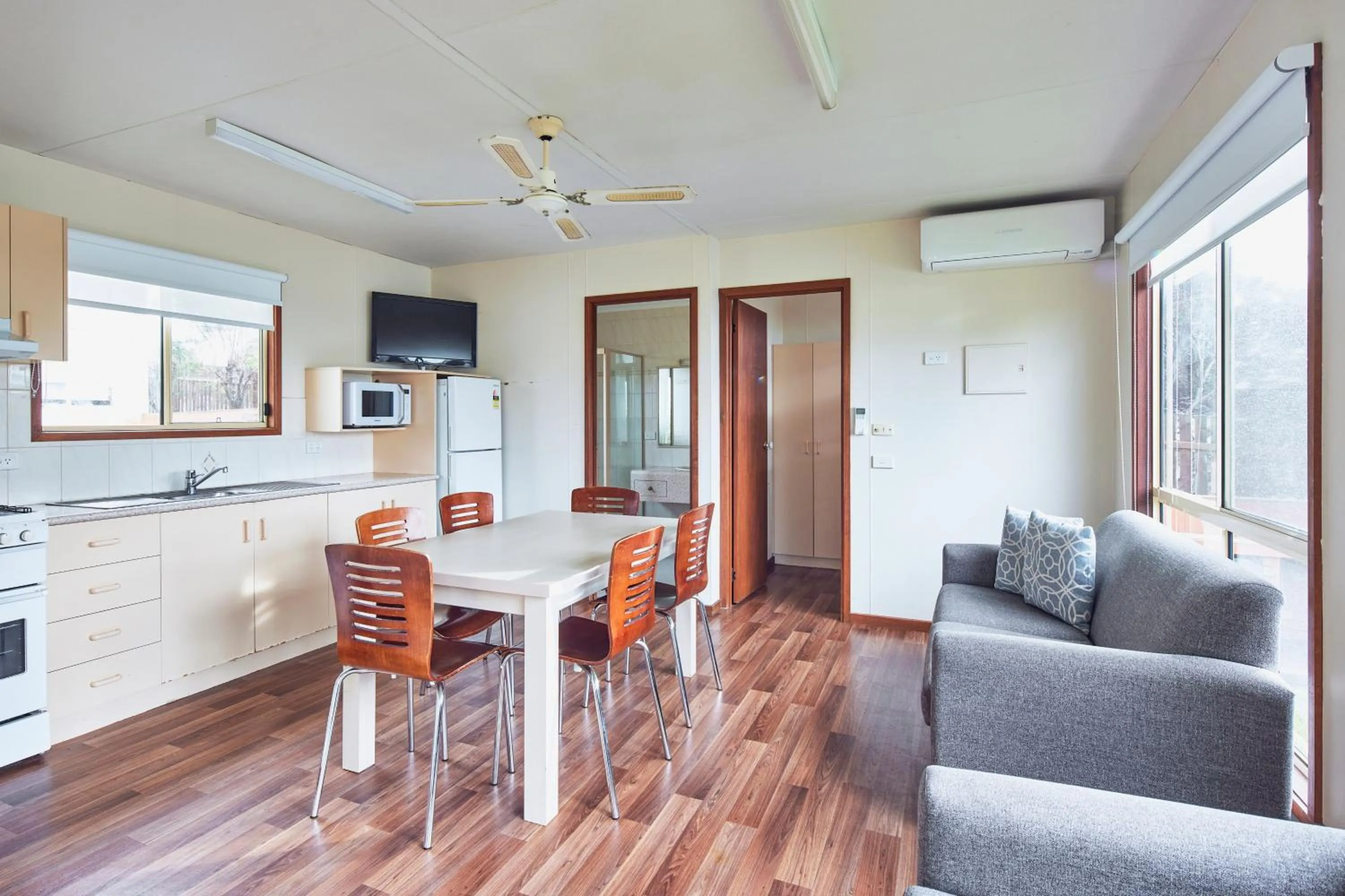 Kitchen or kitchenette in NRMA Merimbula Beach Holiday Resort