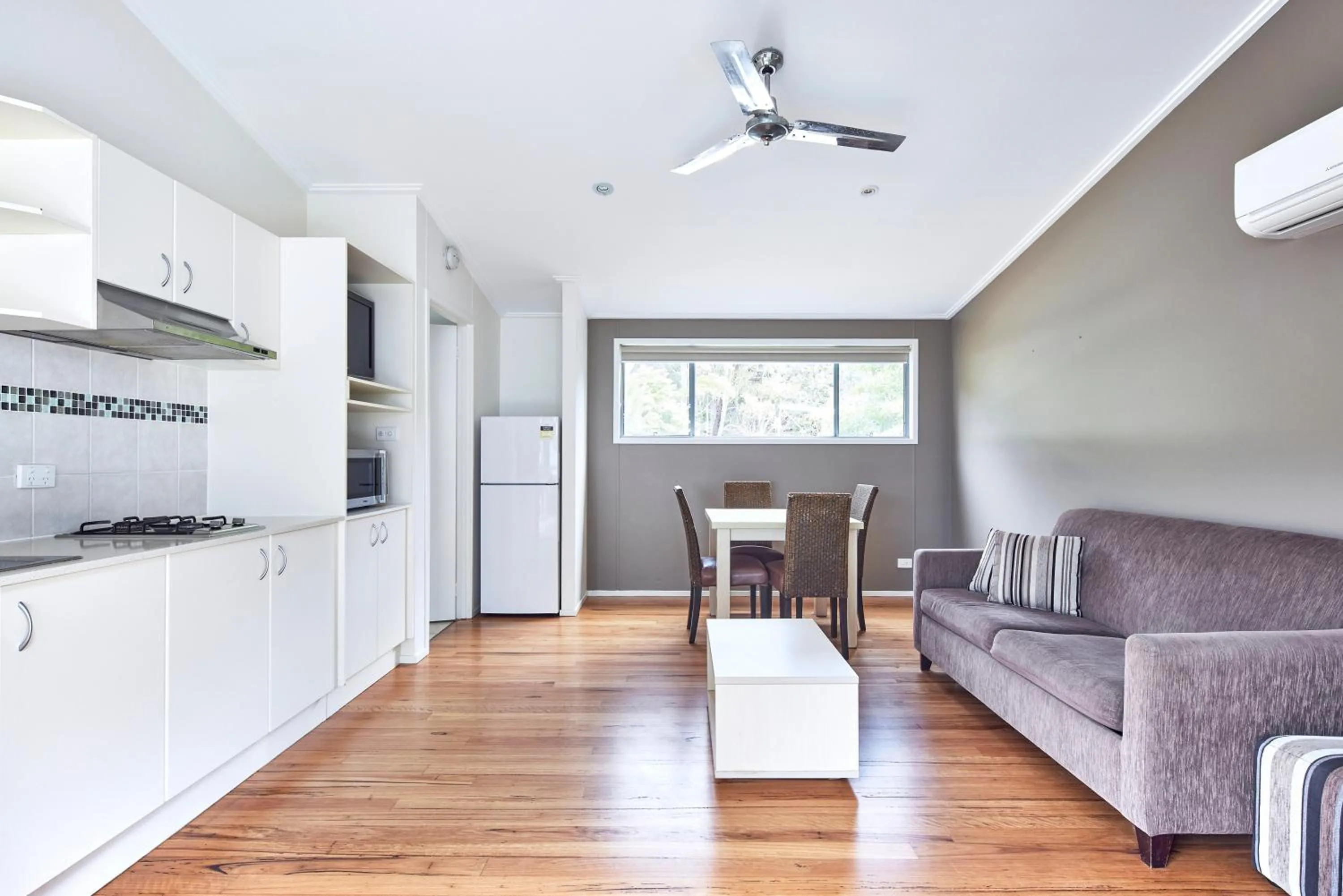 Living room in NRMA Murramarang Beachfront Holiday Resort