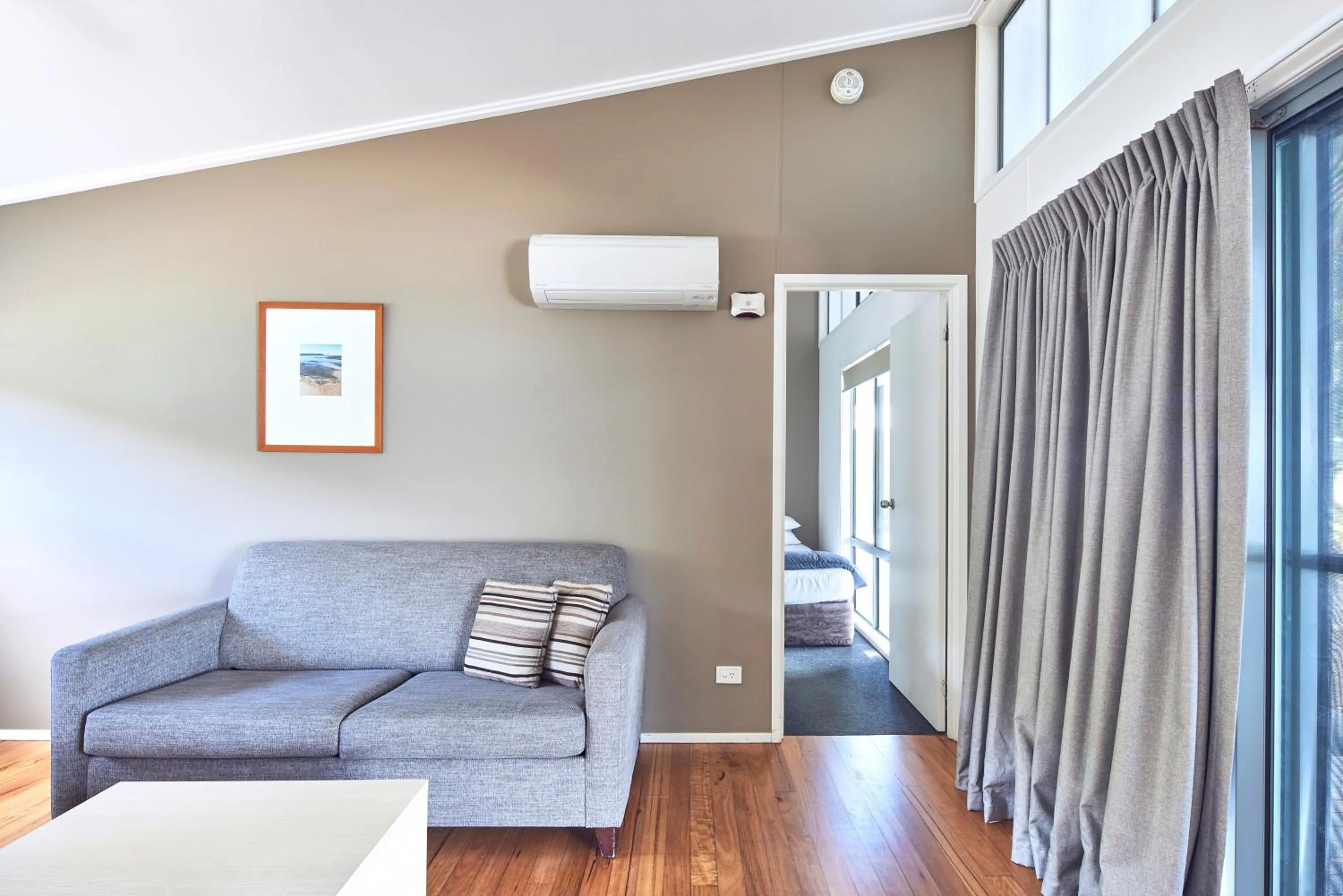 Living room in NRMA Murramarang Beachfront Holiday Resort