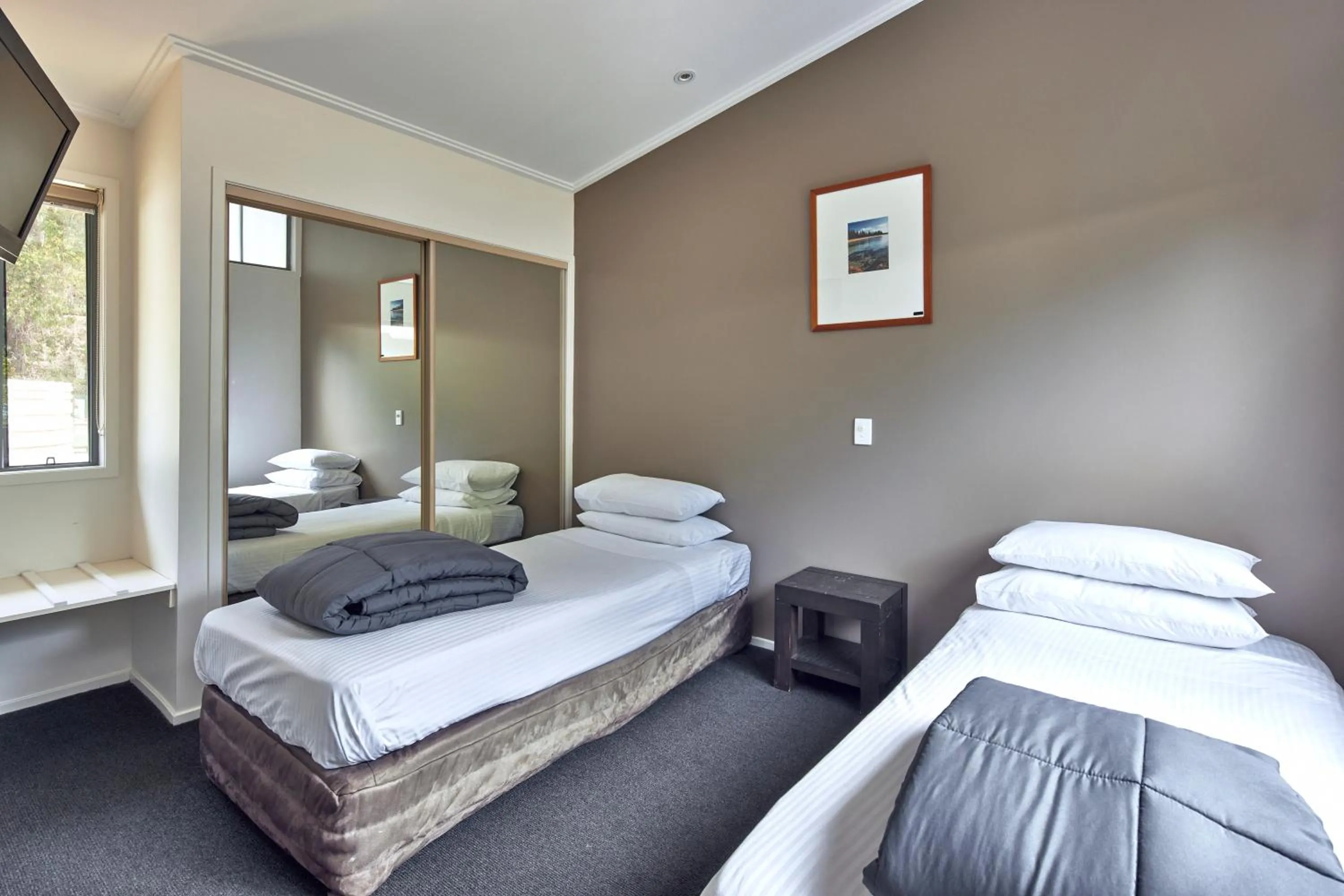 Bedroom, Bed in NRMA Murramarang Beachfront Holiday Resort