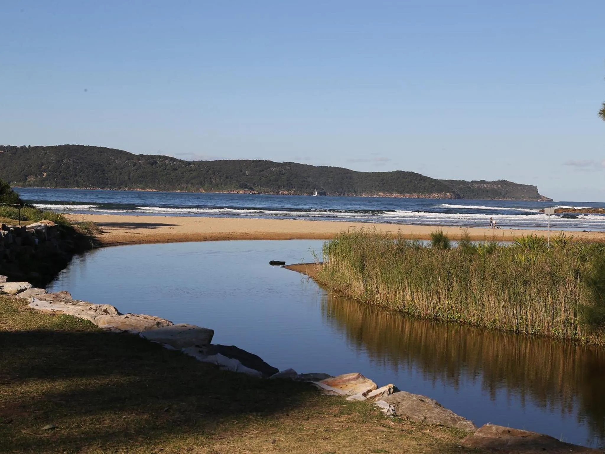 Beach in NRMA Ocean Beach Holiday Resort
