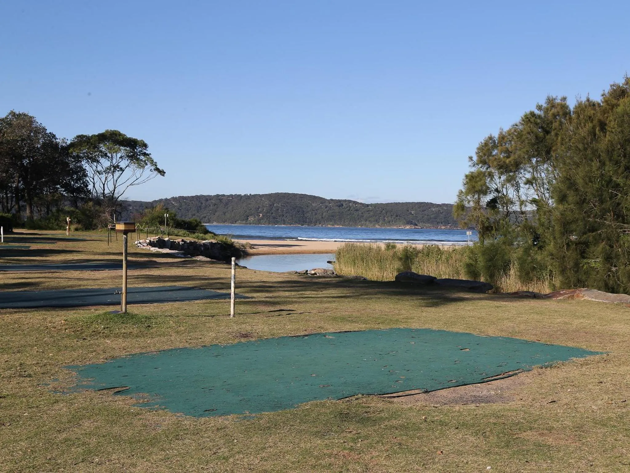 Natural landscape in NRMA Ocean Beach Holiday Resort