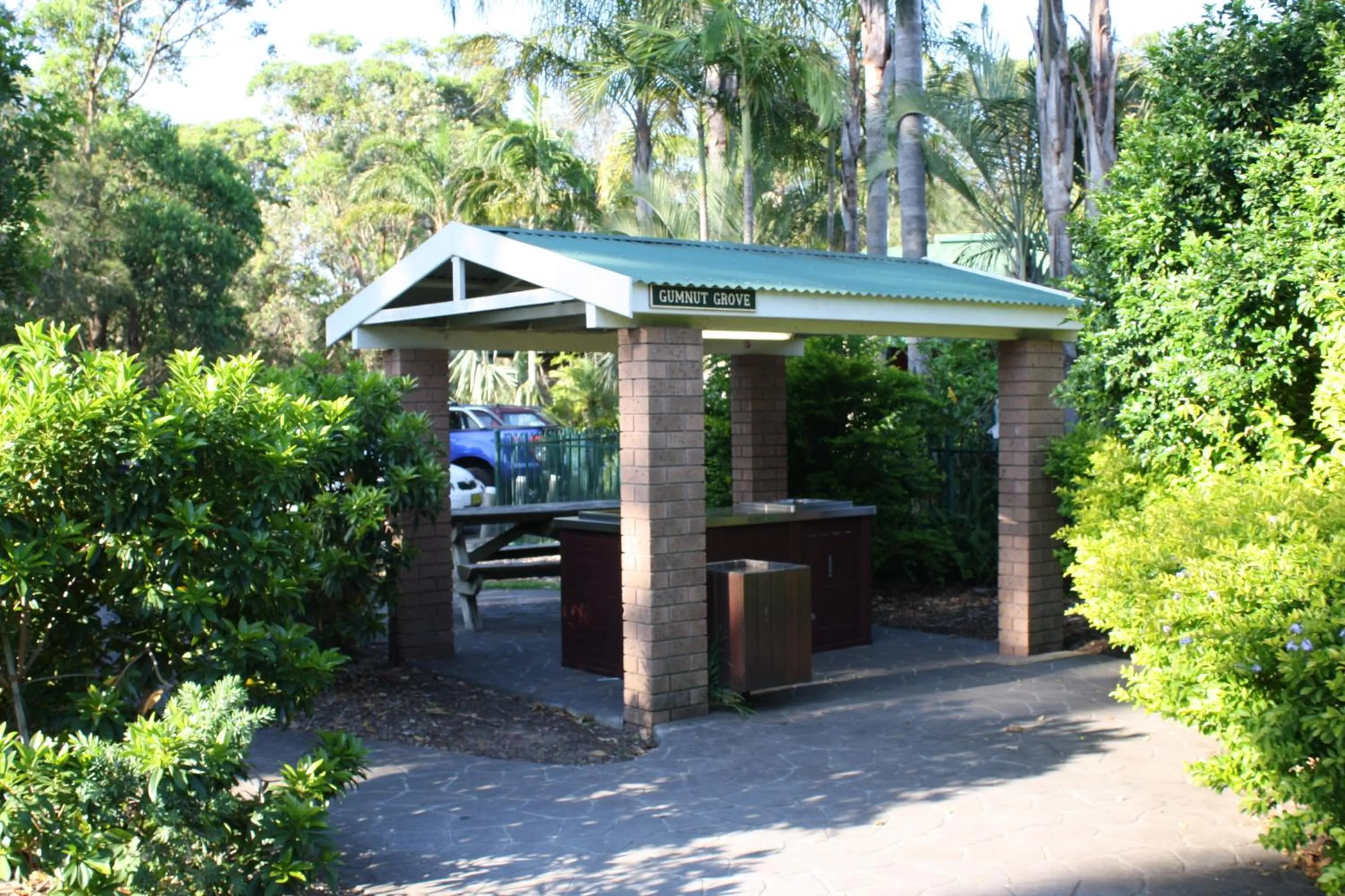 Property building in NRMA Ocean Beach Holiday Resort
