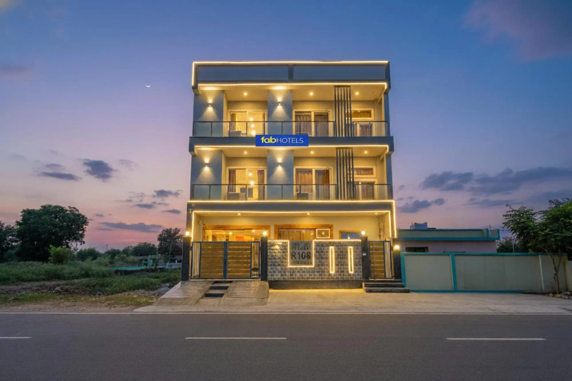 Facade/entrance in FabHotel The Viraaj - Gaur City Mall